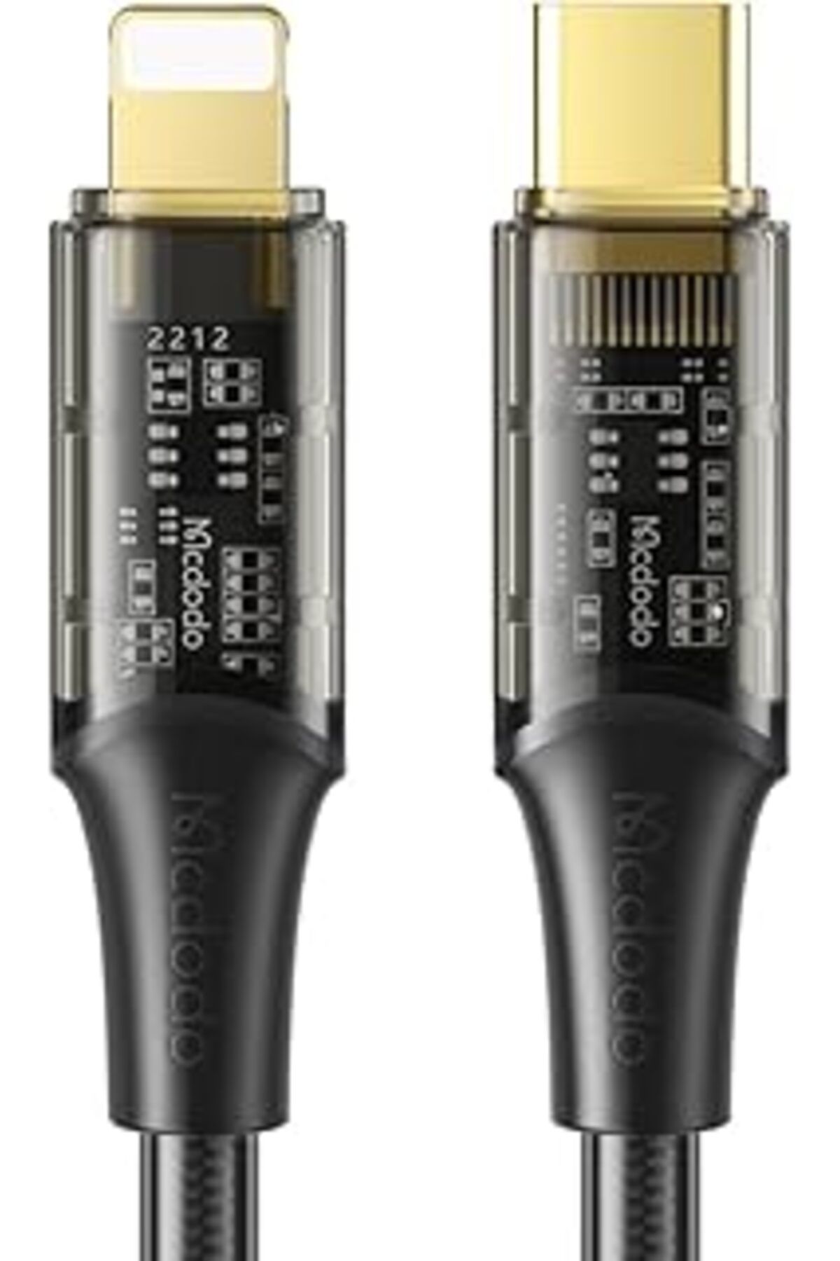 Pazarcan Mcdodo Ca-1590 Typec İphone 36W Data Ve Şarj Kablo Siyah-1.2M