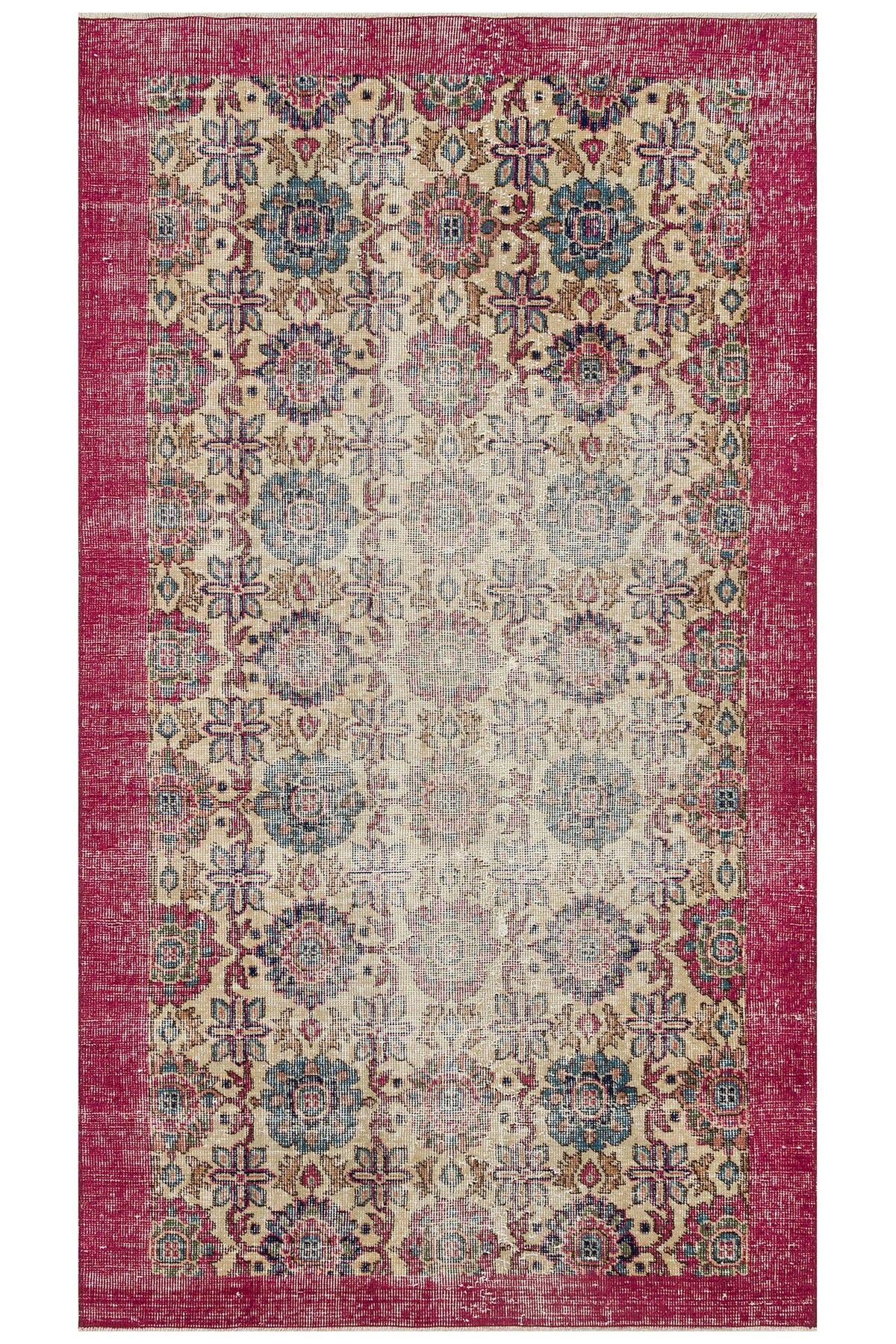 Sempati halı Tarihi Motifli Halı 112x200 cm 9065