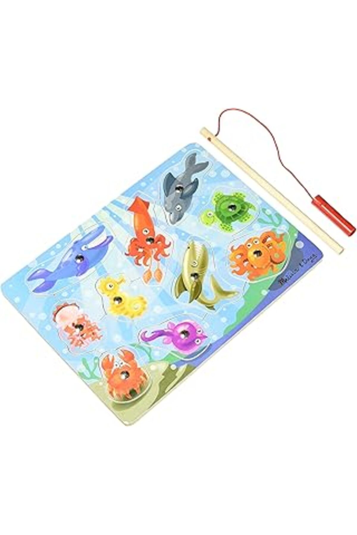 Mu Art Melissa & Doug 13778 Ahşap Mıknatıslı Balık Tutma