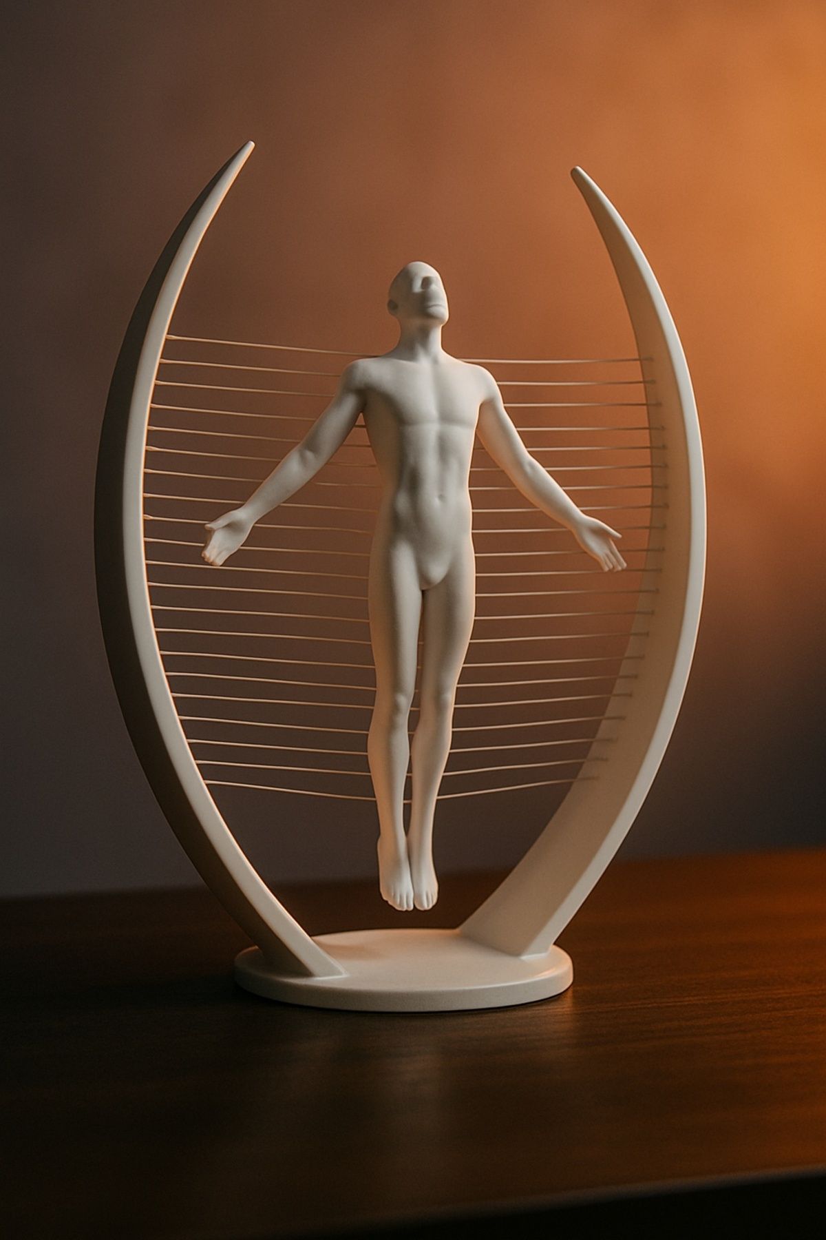 Home VOLTREX SPIRITUS Ruhun Özgürlüğü Temalı Modern Heykel Soyut Minimalist Dekoratif Obje