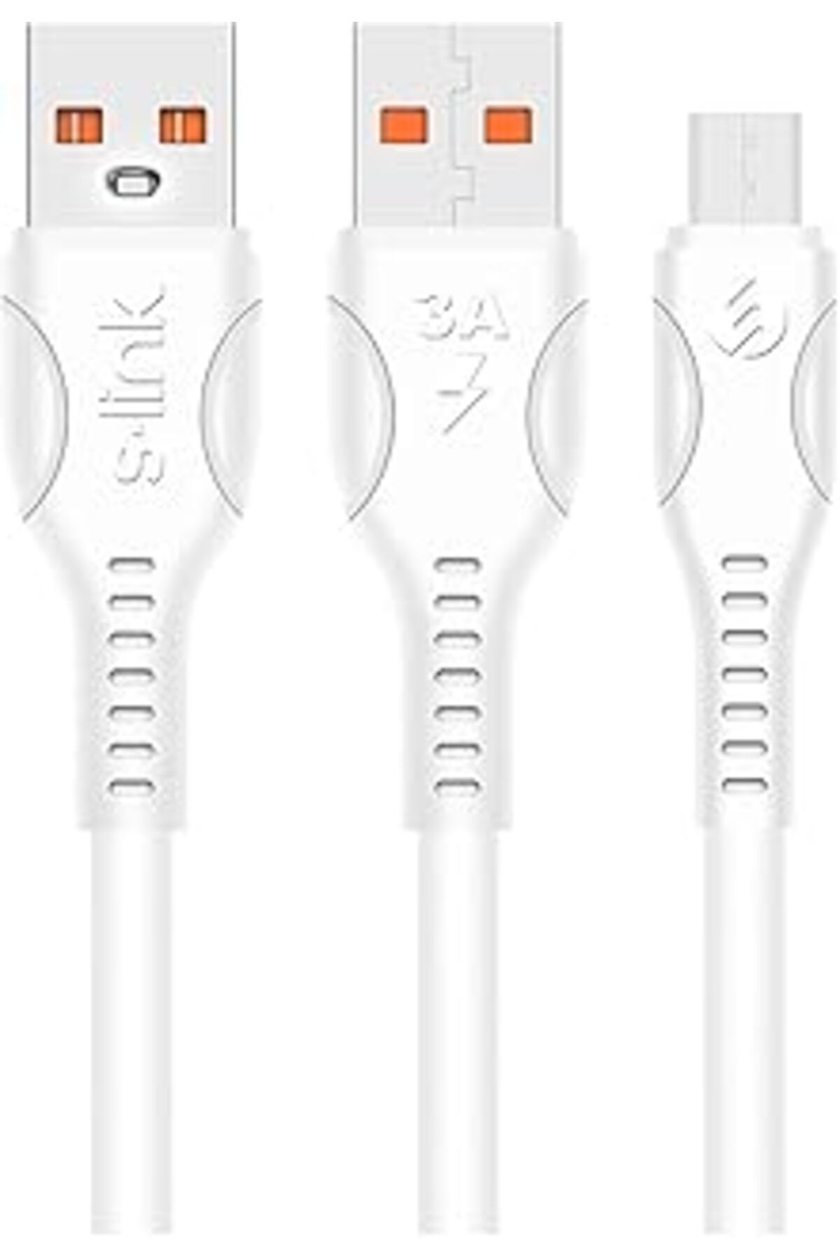 Pİ GLOBAL S-Link Sl-X241 3A Micro Usb Güvenli Hızlı Data + Sarj Kablosu