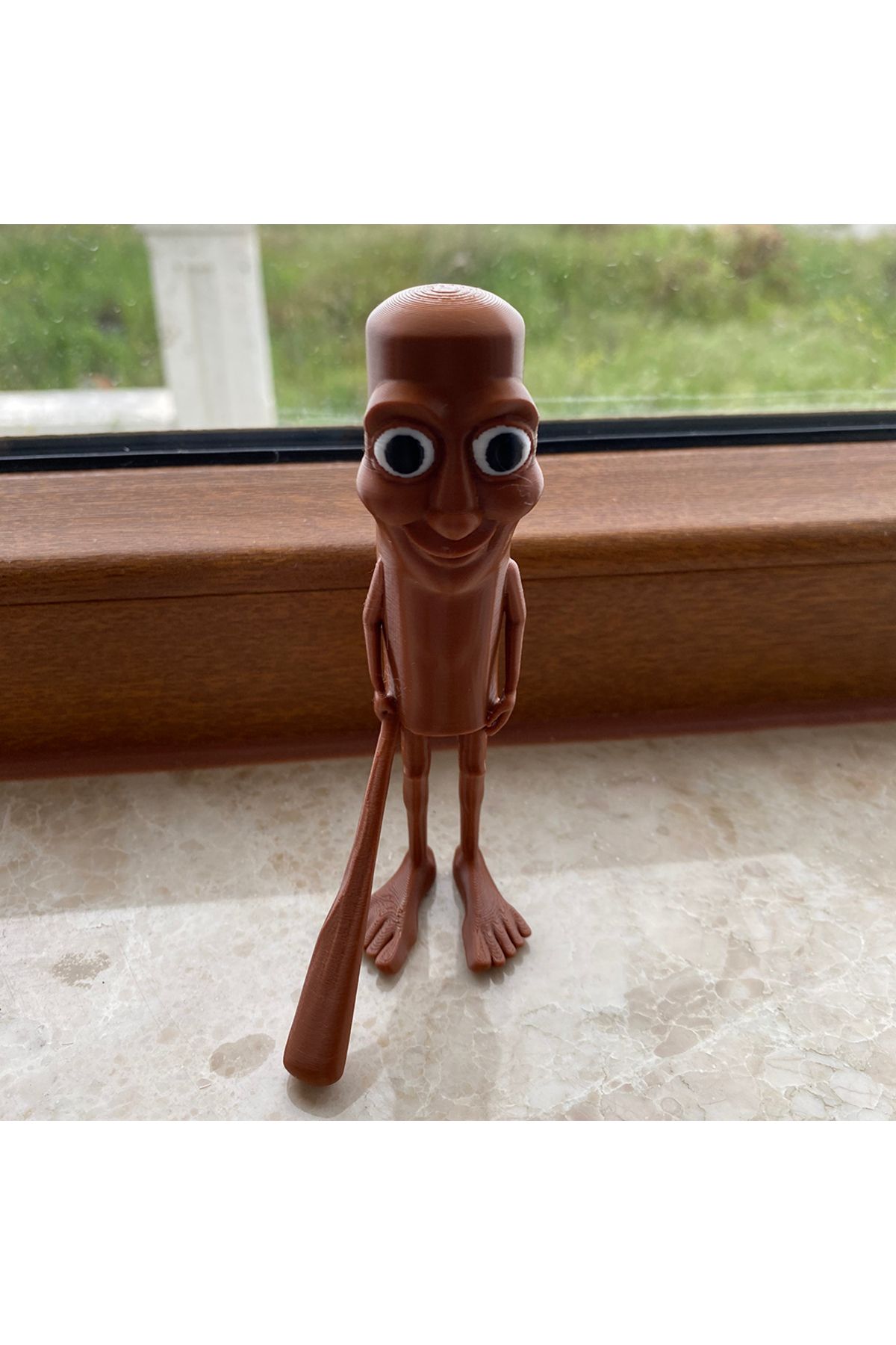 CKA Tasarım 3D Baskı Tung Tung Tung Sahur Figürü, 12CM 3D Figür Oyuncak