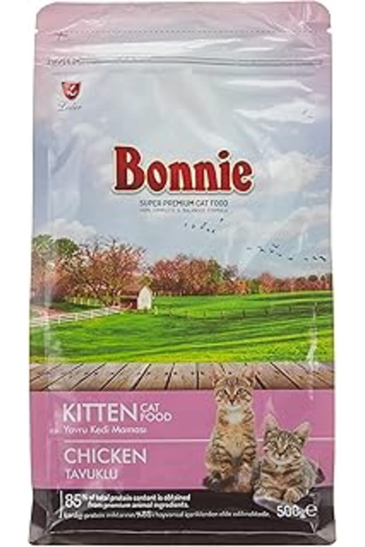 karadağsb Bonnie Kuru Kedi Maması, Tavuklu, Yavru Kedi, 500 G