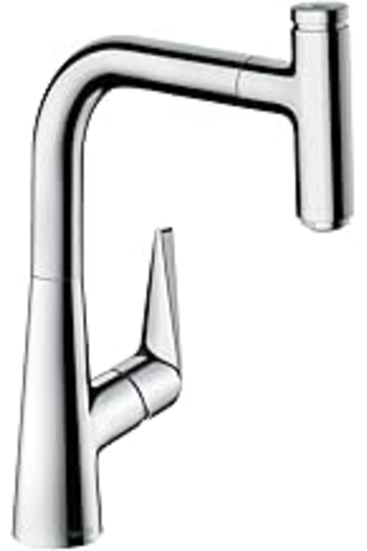 Pazarcan Hansgrohe Talis Select S Tek Kollu Mutfak Armatürü, Konfor Yüksekliği 220 Mm, Çekme Çıkışlı, Krom
