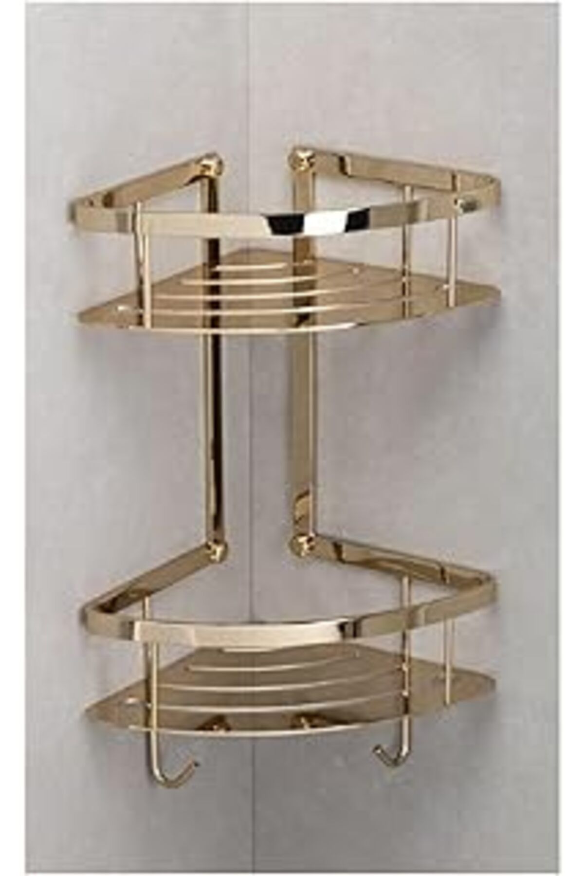 robotrend System Banyo Duş Raf Sistemi Gold Renk 427X197X280 Mm