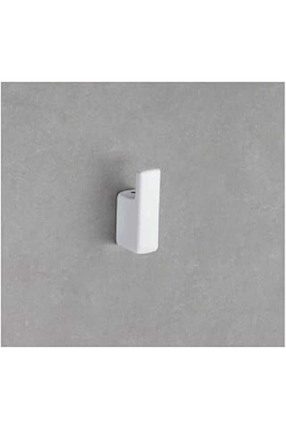 Mu Art System Flat Askılık Beyaz Renk 63X29X20 Mm