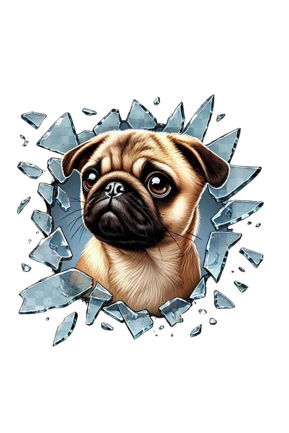musellife Fulcar French Bulldog Araç Stickerı