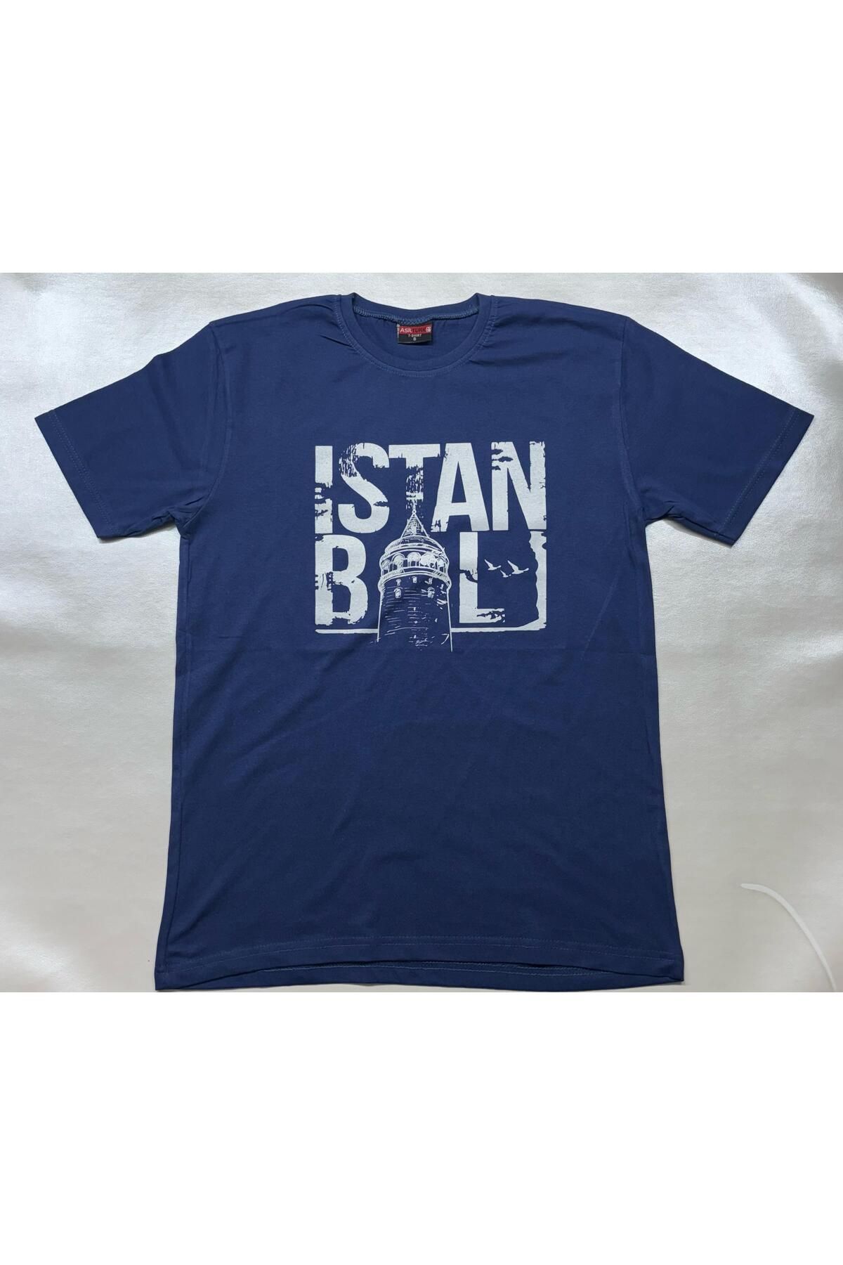 İlyada Home İSTANBUL BASKILI T-SHİRT