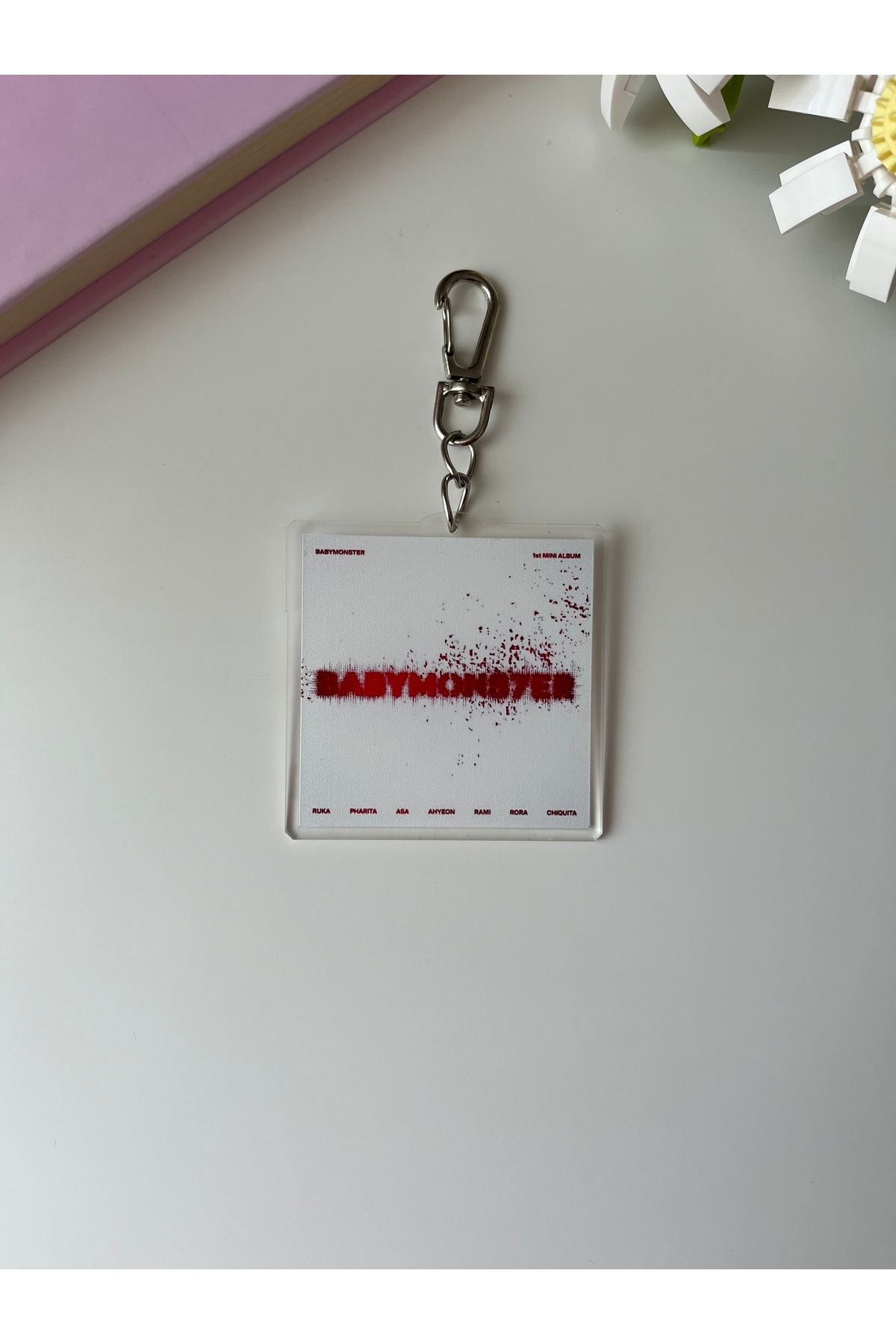 Hara Company Babymonster KPOP Albüm Anahtarlık / Çanta Süsü