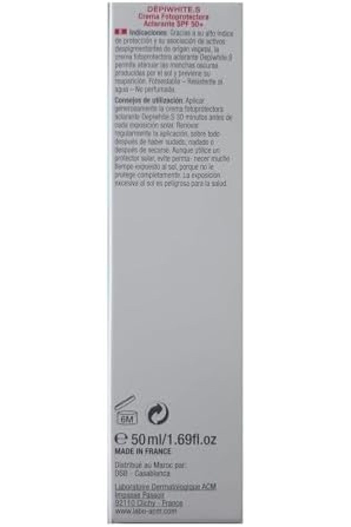 ACM-ACM Labo DEPIWHITE S SPF50+ Whitening Photoprotector Lightening Skincare 50ml 5