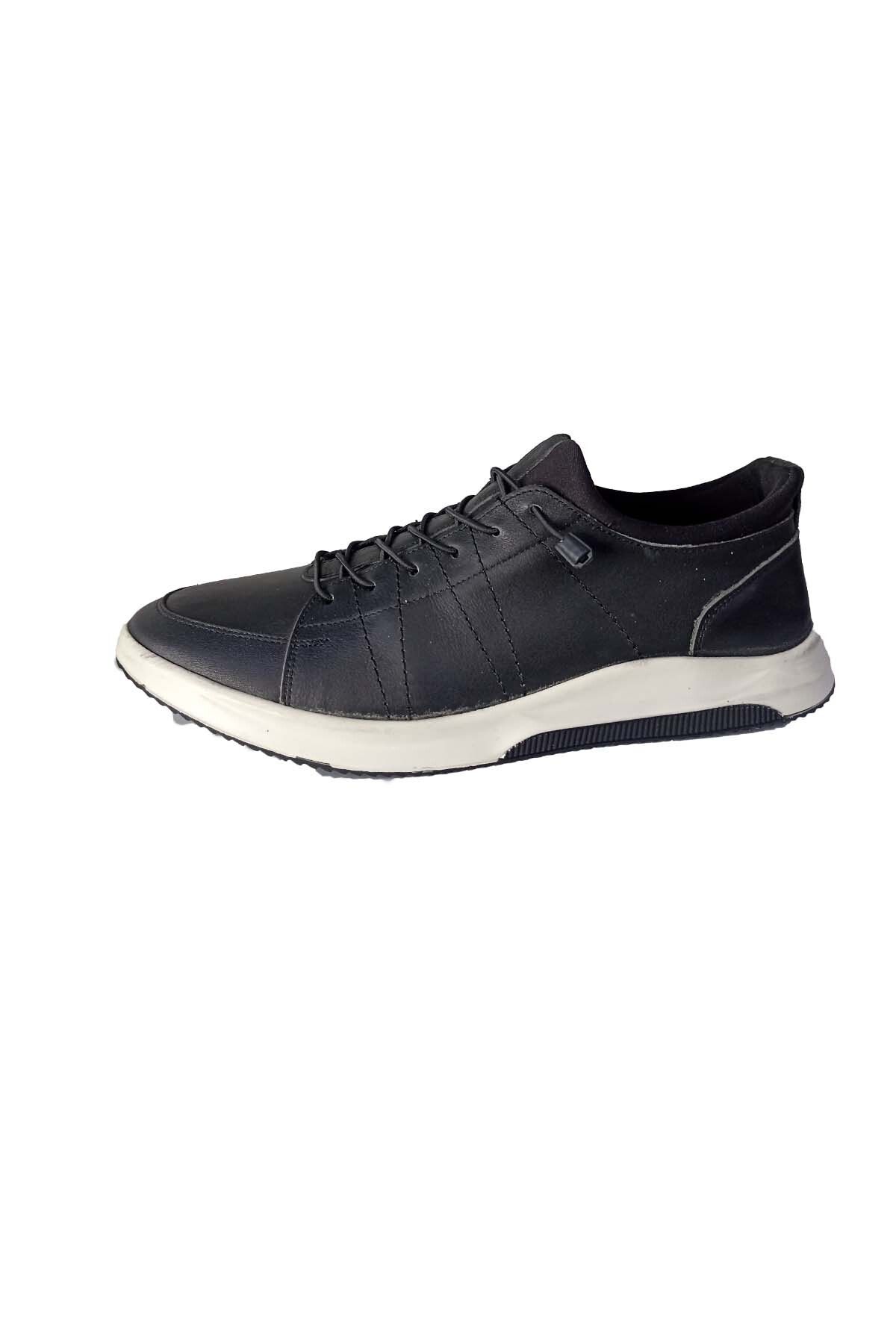 GRAND HAKİKİ DERİ DROPLAND ERKEK CASUAL AYAKKABI RAHAT