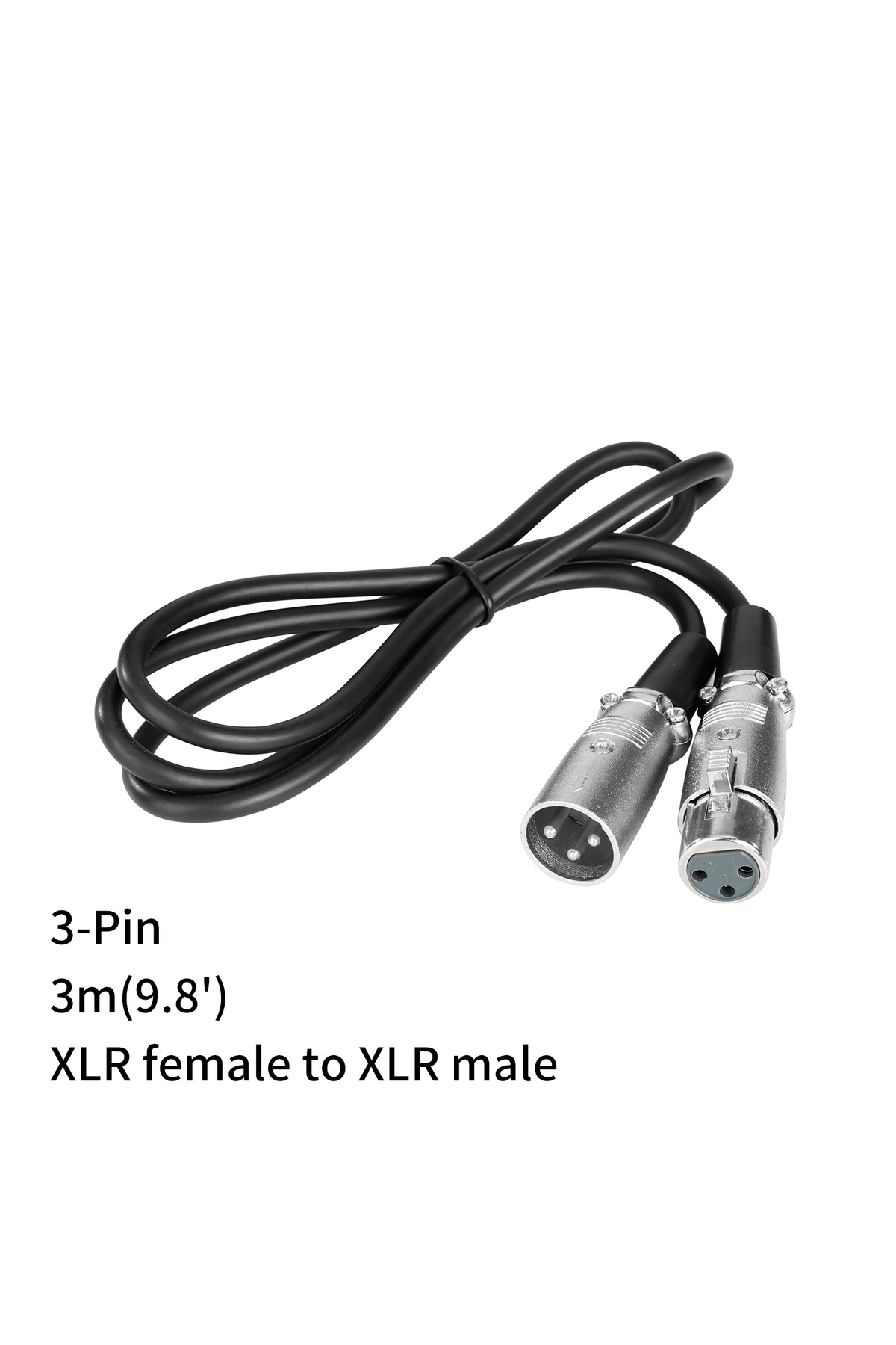 KRETZ-Microphone Cable Xlr-Xlr 03 Meters Eco 2