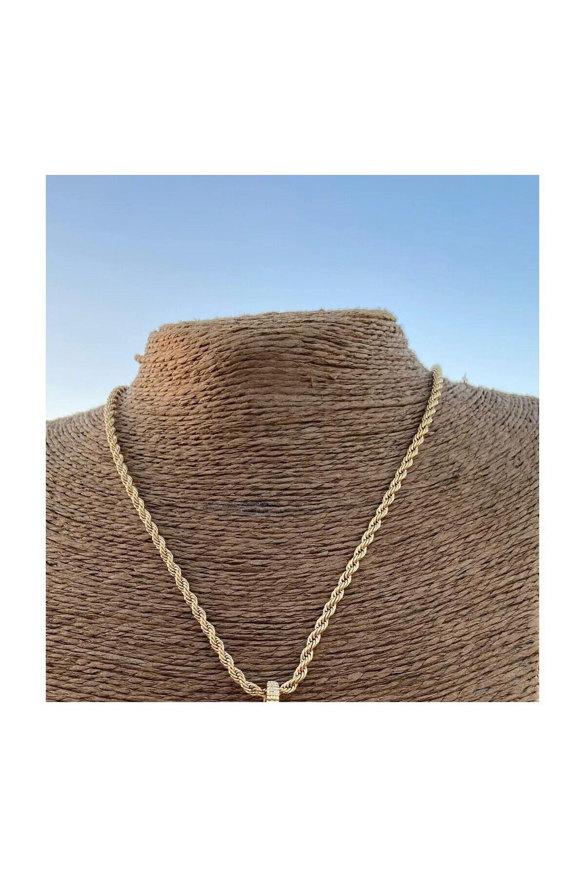 Mekanik store 22 Ayar Altın Kaplama 60 Cm Zincir