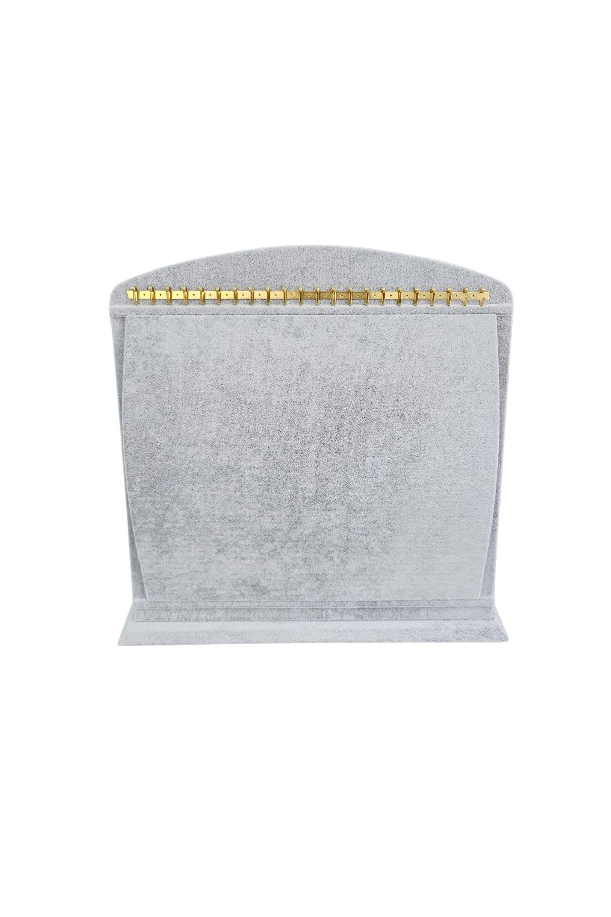 ÖZER KUTU Bombeli Bileklik * Tesbih Standı (22 metal askılı) Gri (26 X26 Cm)