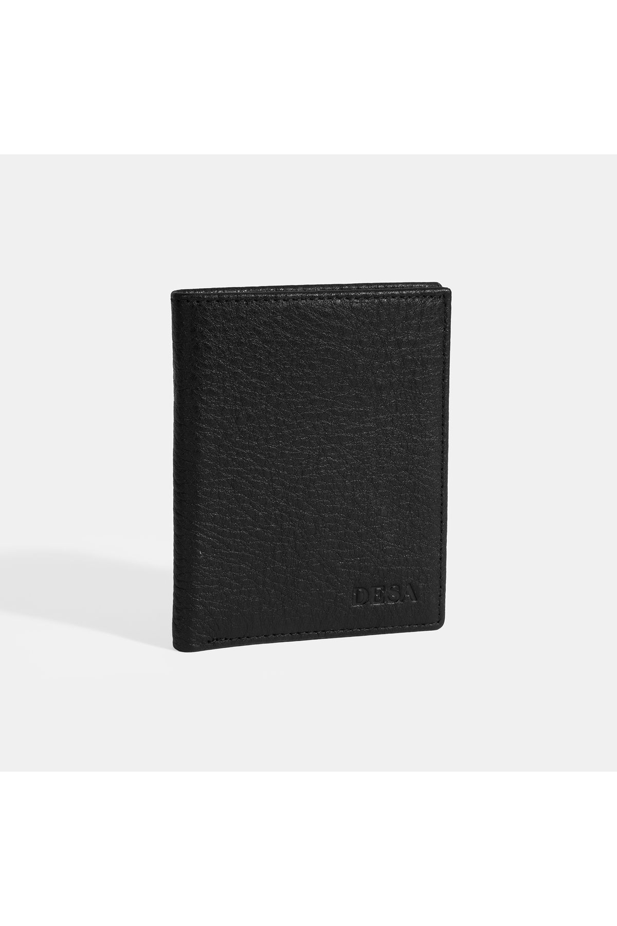 کیف پول مردانه چرمی سیاه Desa
