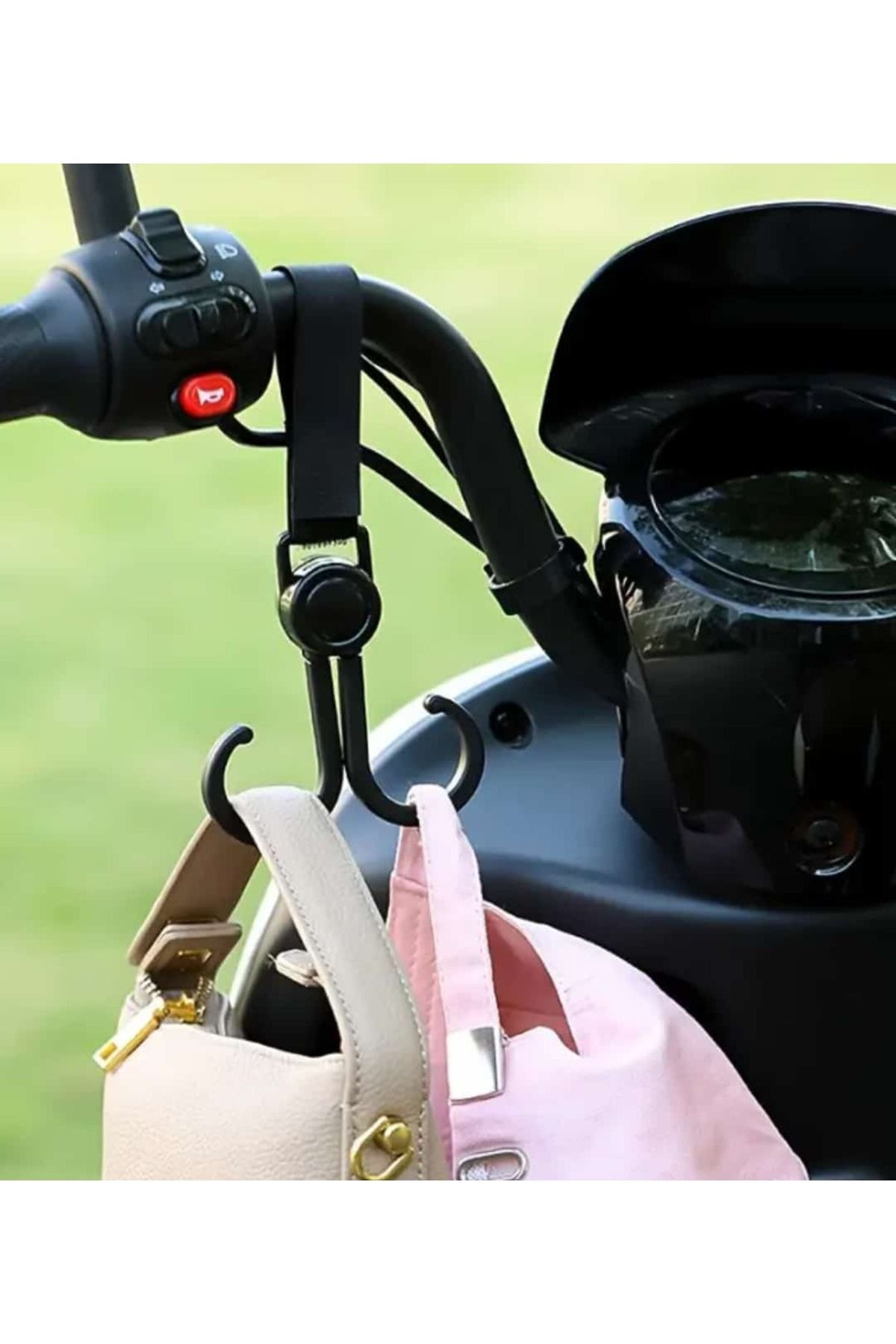 ÇEÇEN HOME Deliksiz Kanca Takımı - Elektrikli Bisikletler ve Scooterları Kasklar, Çantalar Çok Amaçlı Asma Ucu