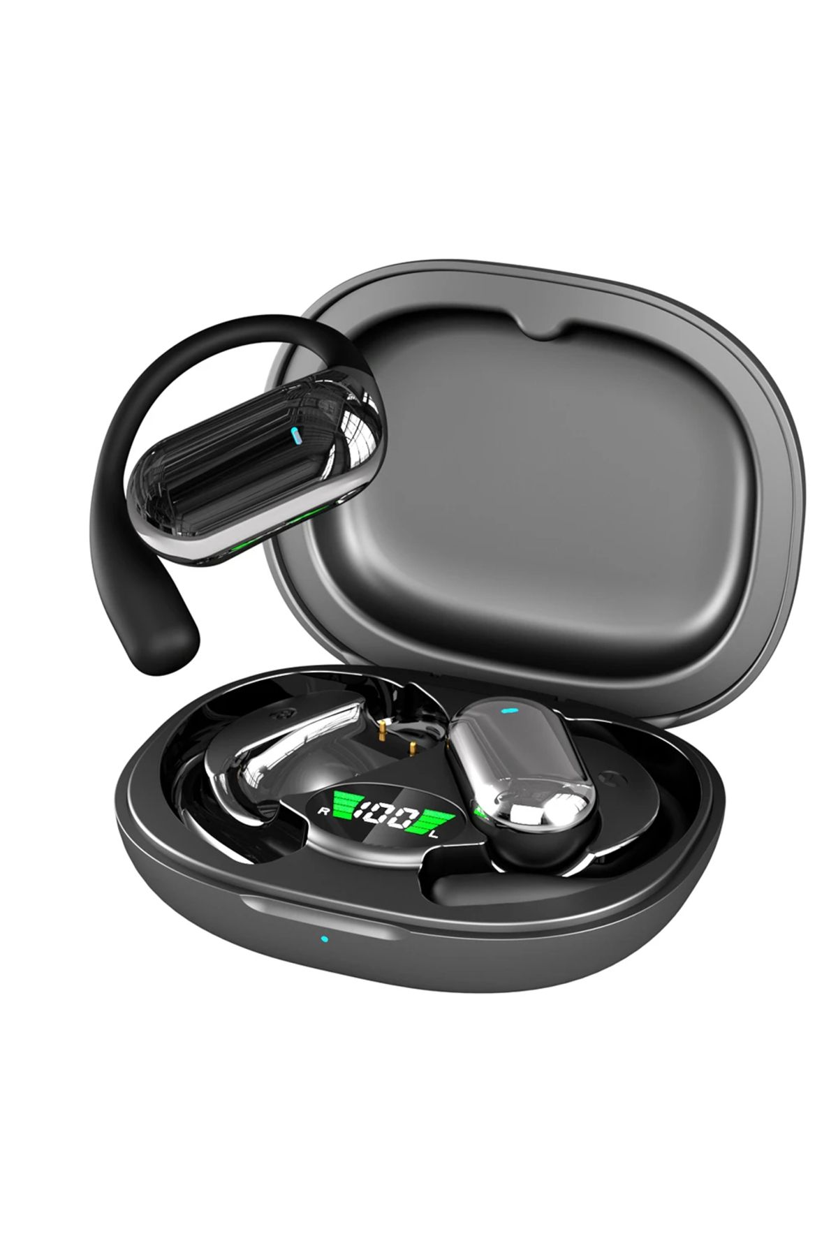 CeymSTecH Kulakiçi 144 Dil Akıllı Gerçek Zamanlı Bluetooth 5.3 Çok yönlü Sport Çevirmen Kulaklık