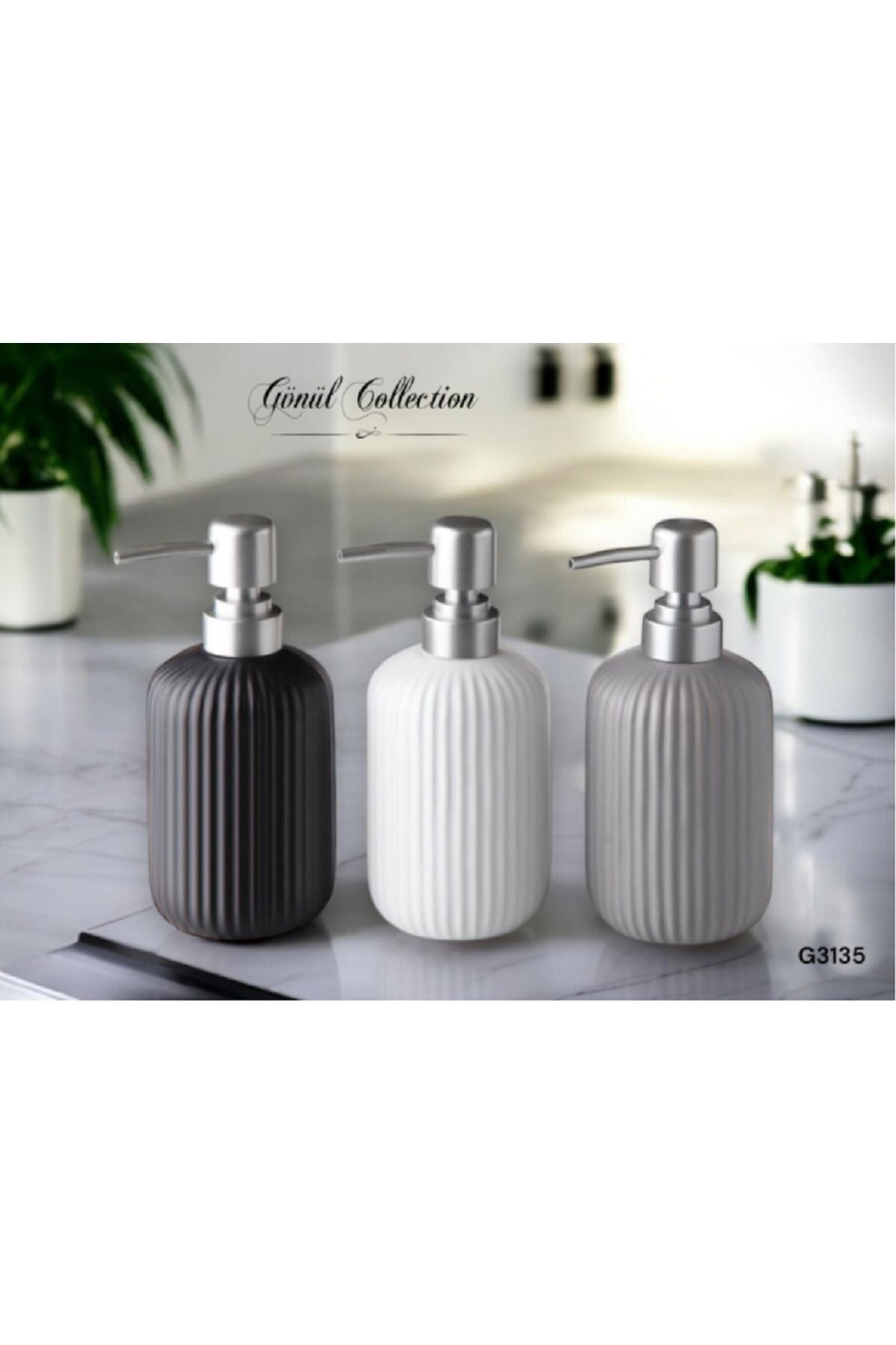 GÖNÜL STONEWARE SIVI SABUNLUK 3R