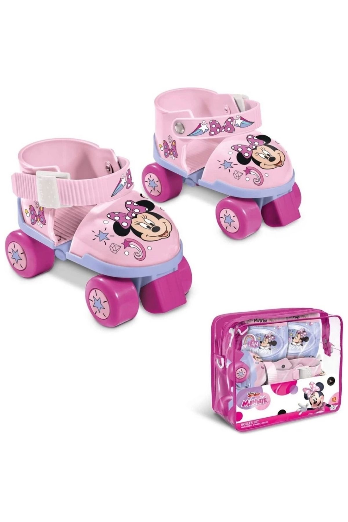 Nemere Minnie Dizlik Dirseklik Set Çantalı