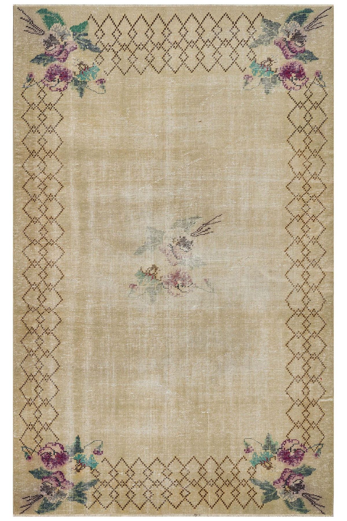Sempati halı Minimalist Desenli Halı 142x223 cm 9093