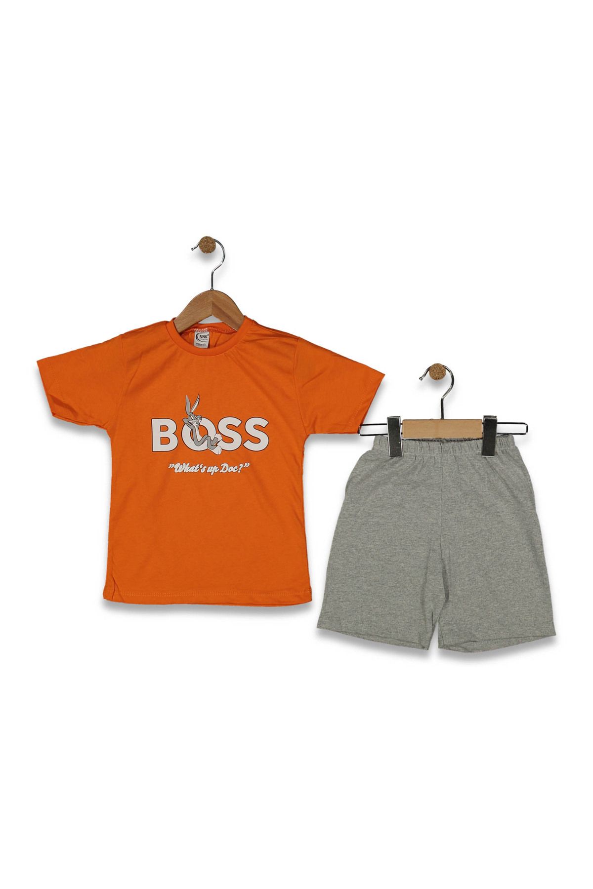 NNK exclusive Boss Baskılı Çocuk Takımı