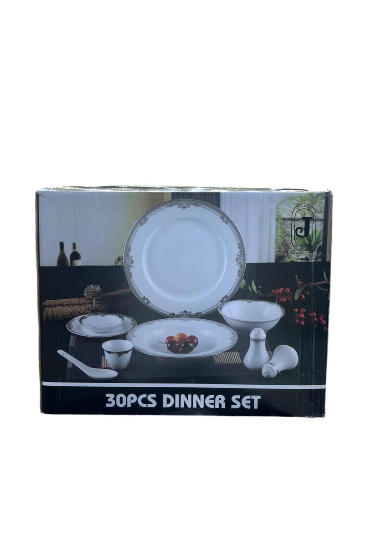 aljahwari-30-piece gold dinner set for four people 2