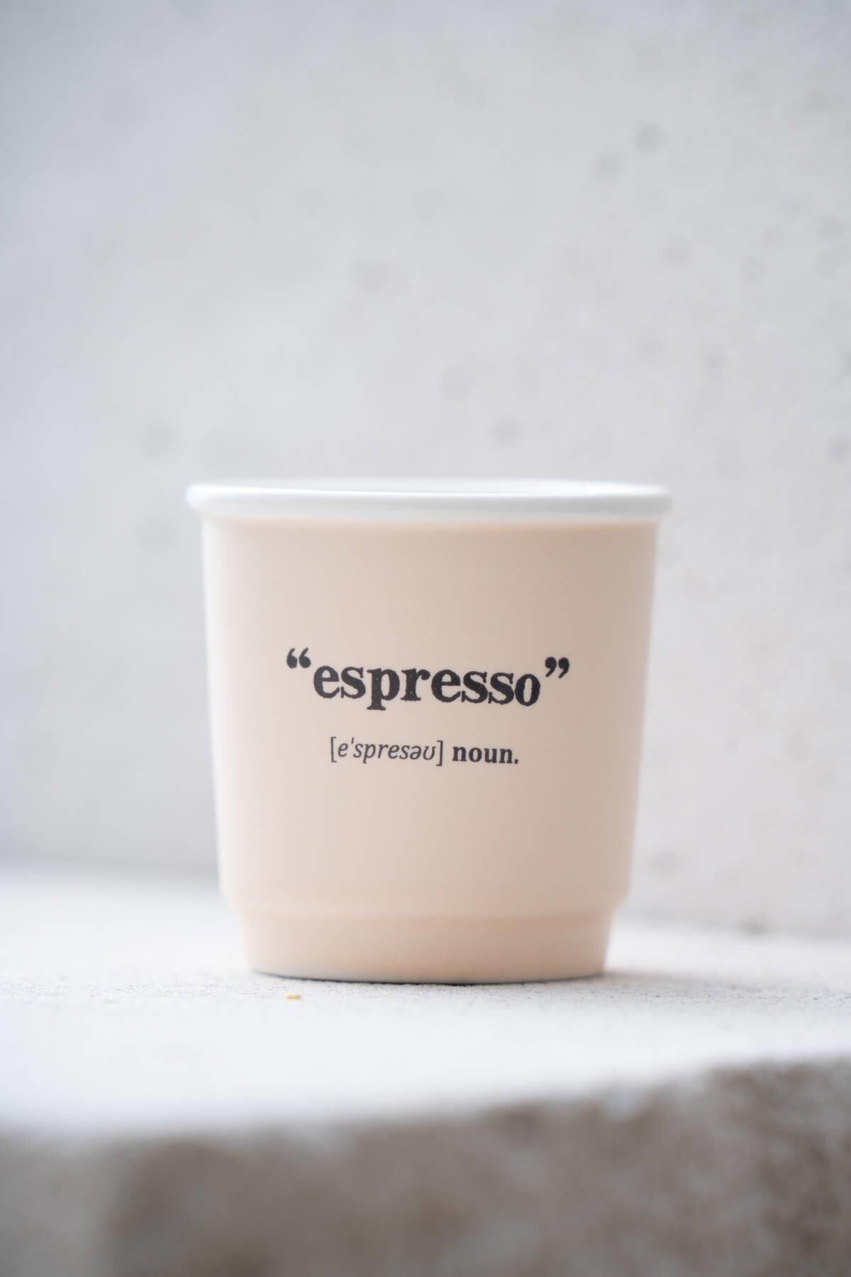 ACAR 7460 Blush Espresso Kupa 90 cc Krem