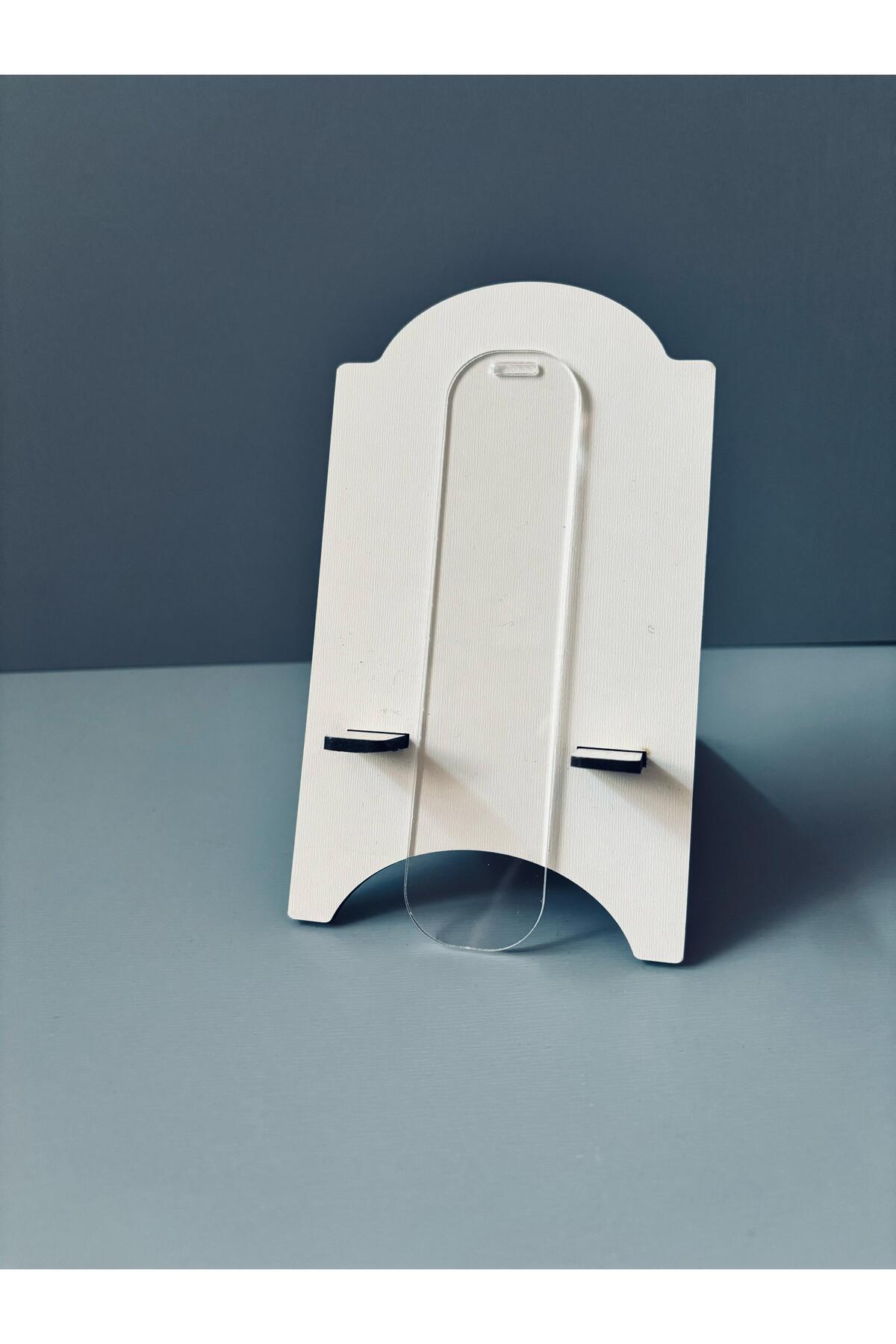 KendinYap Kitap Ayracı 15x3 cm kurdele delikli 2 mm 50 adet şeffaf pleksi