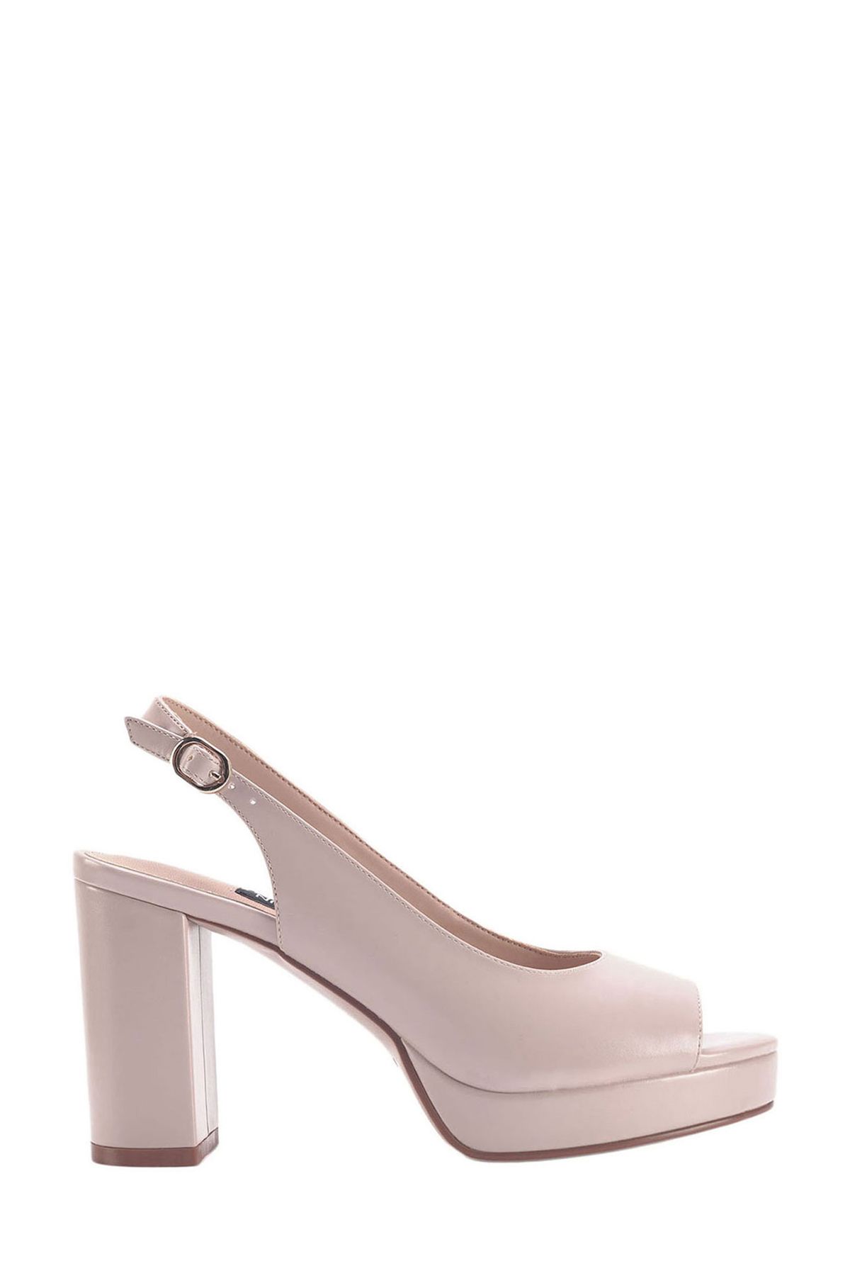 Nine West Axithar Siyah Kadın Topuklu Sandalet
