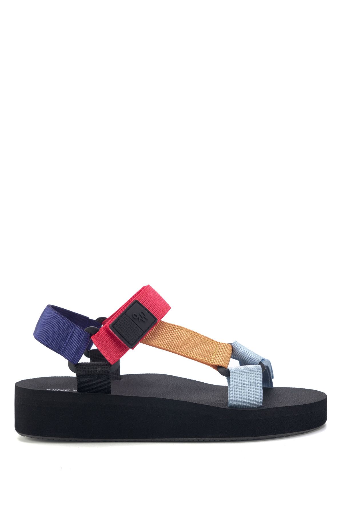 Nine West Nexara Lacivert Kadın Düz Sandalet