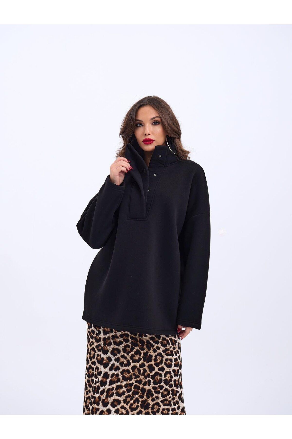 anizmir 6616 SWEAT-SİYAH