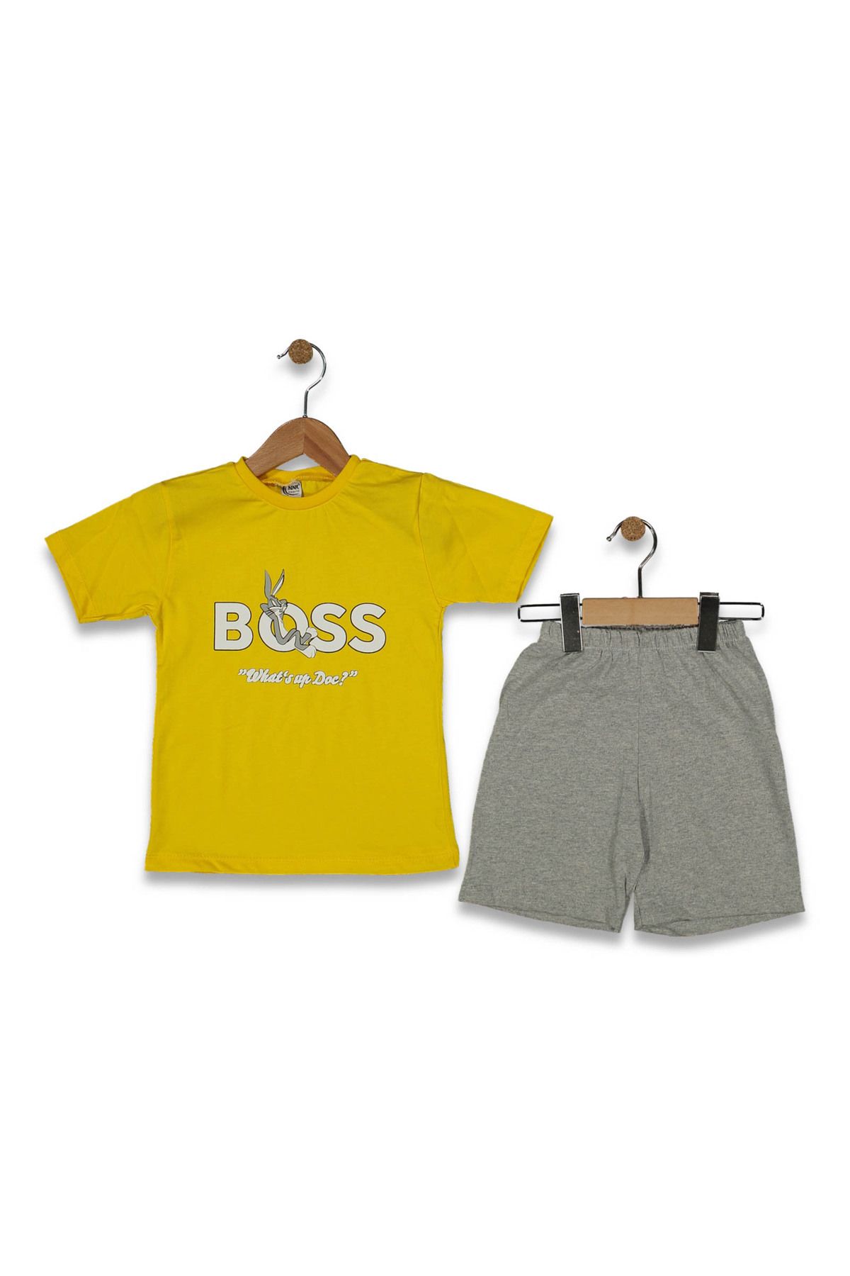 NNK exclusive Boss Baskılı Çocuk Takımı