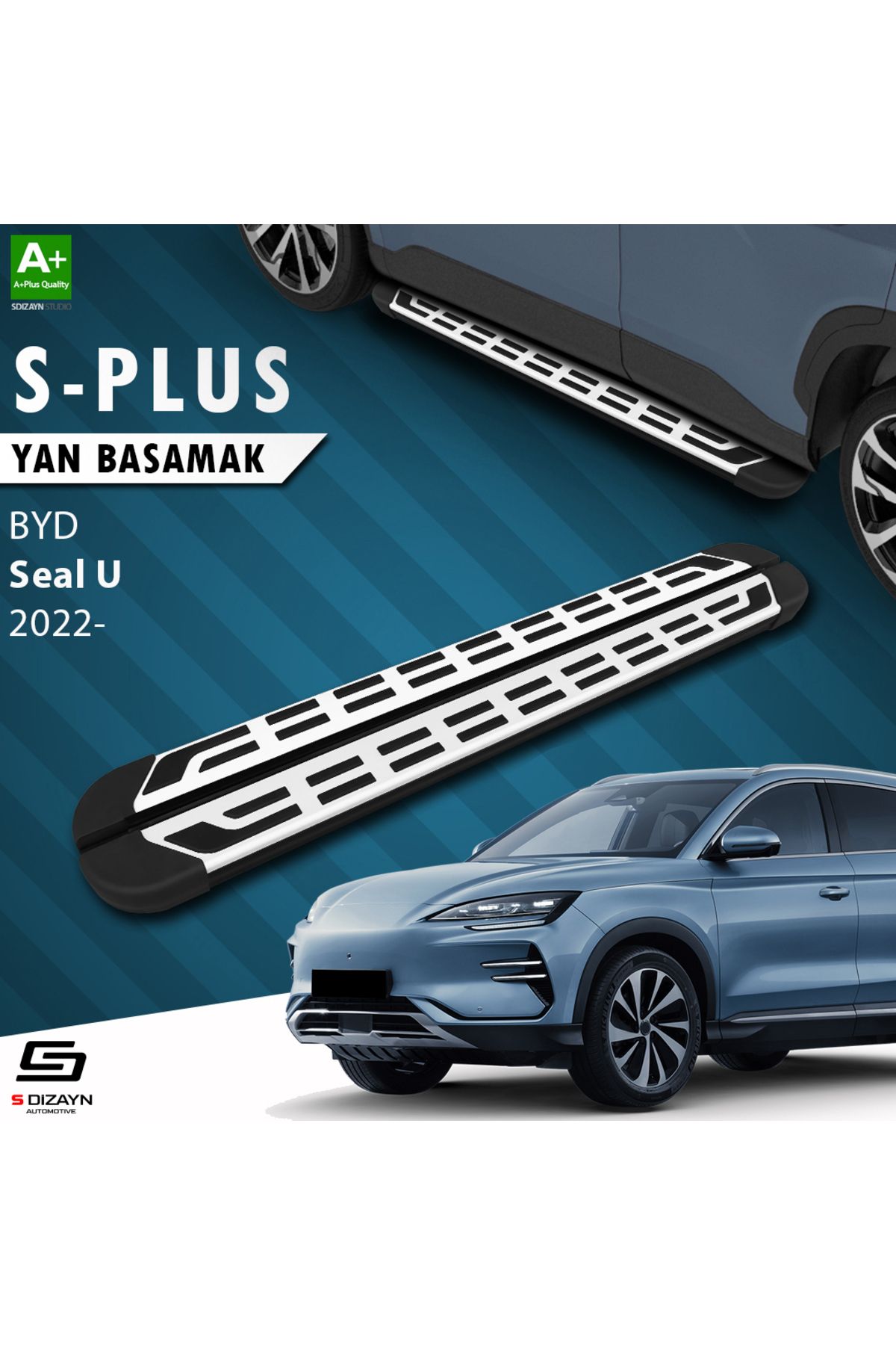 S Dizayn S-Dizayn BYD Seal U S-Plus Gri Yan Basamak 193 Cm 2022 Üzeri A+ Kalite