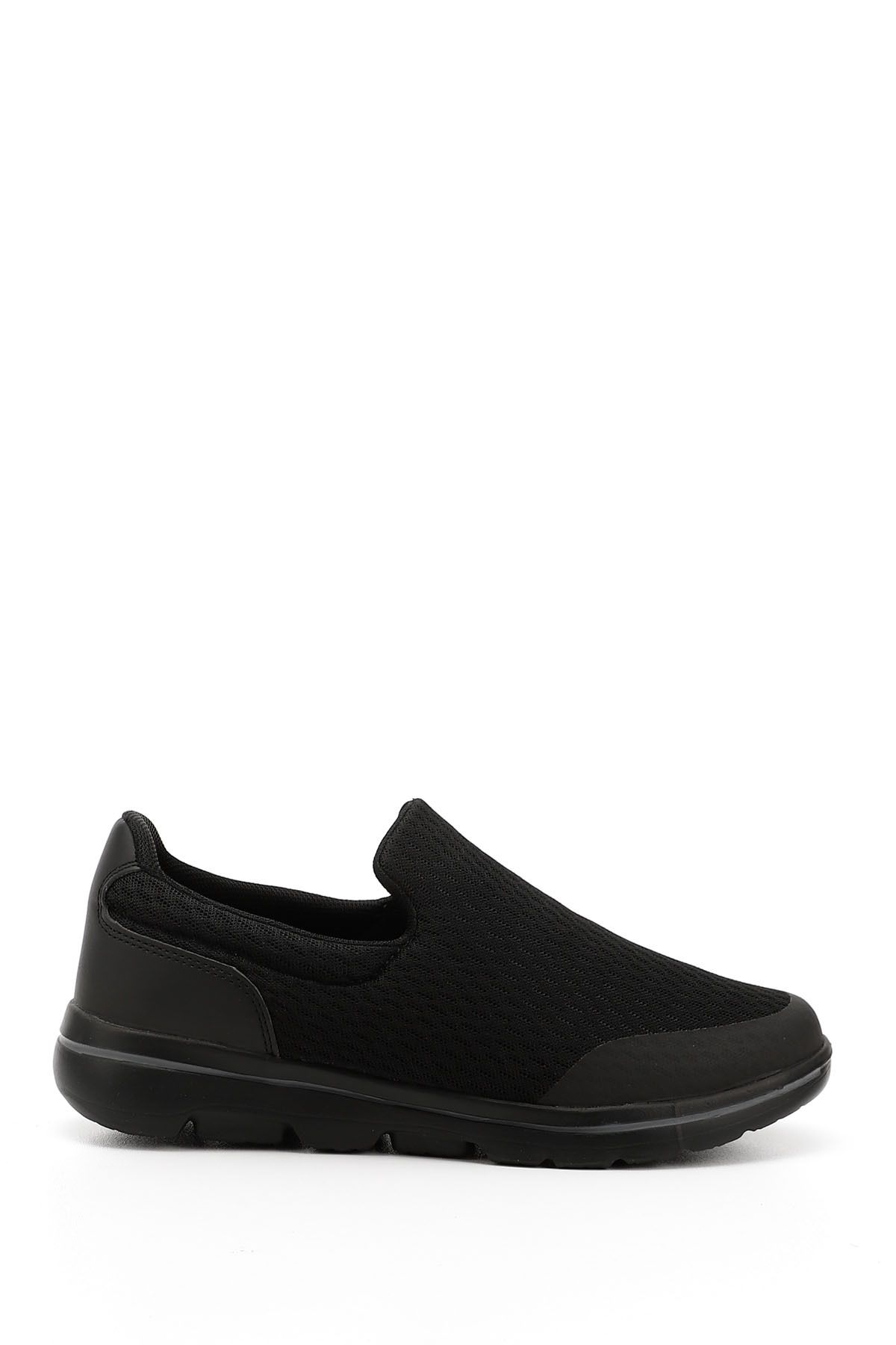 GÖNDERİ(R) Erkek Siyah Triko Comfort Sneaker