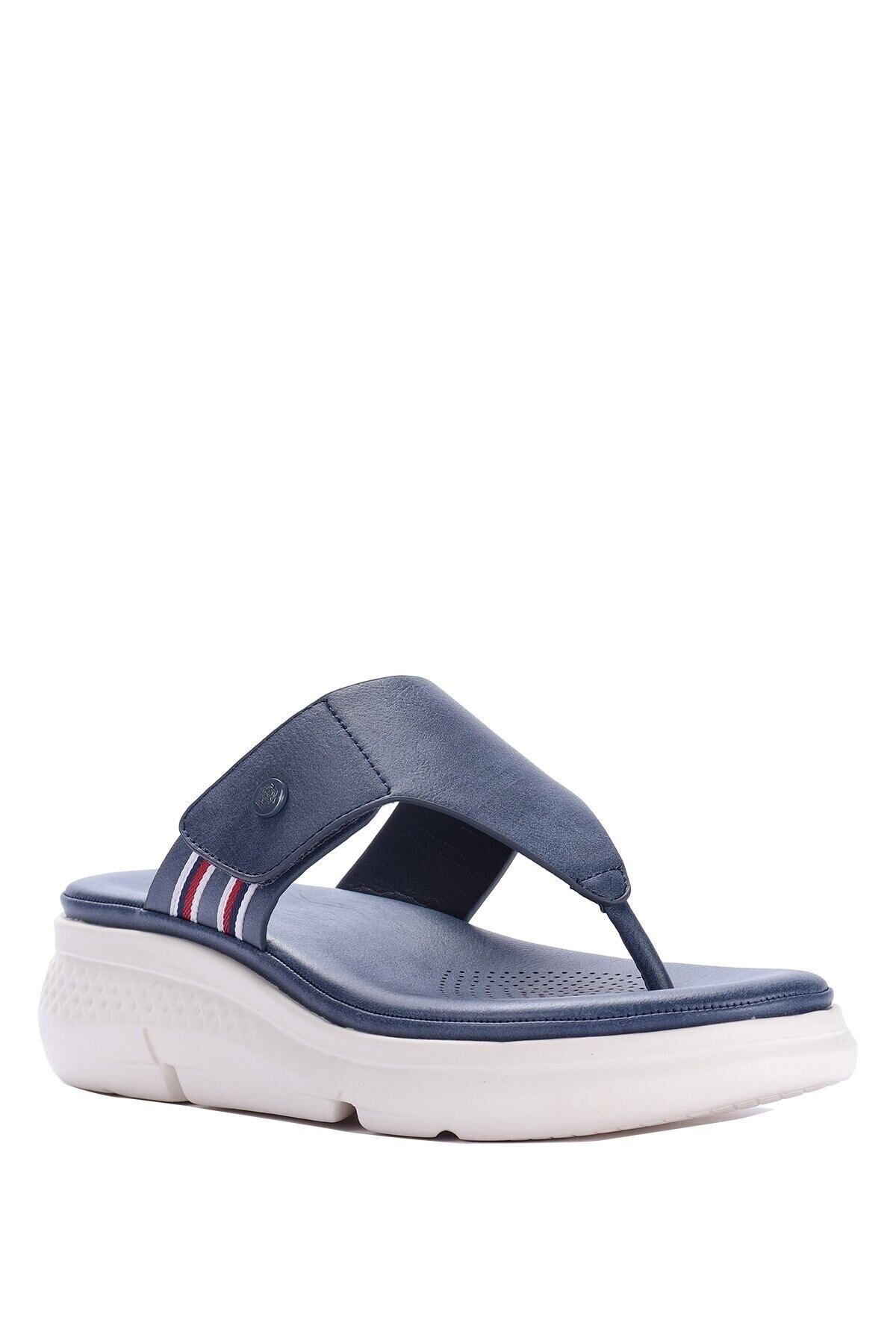 Nine West Lumivox Lacivert Kadın Terlik