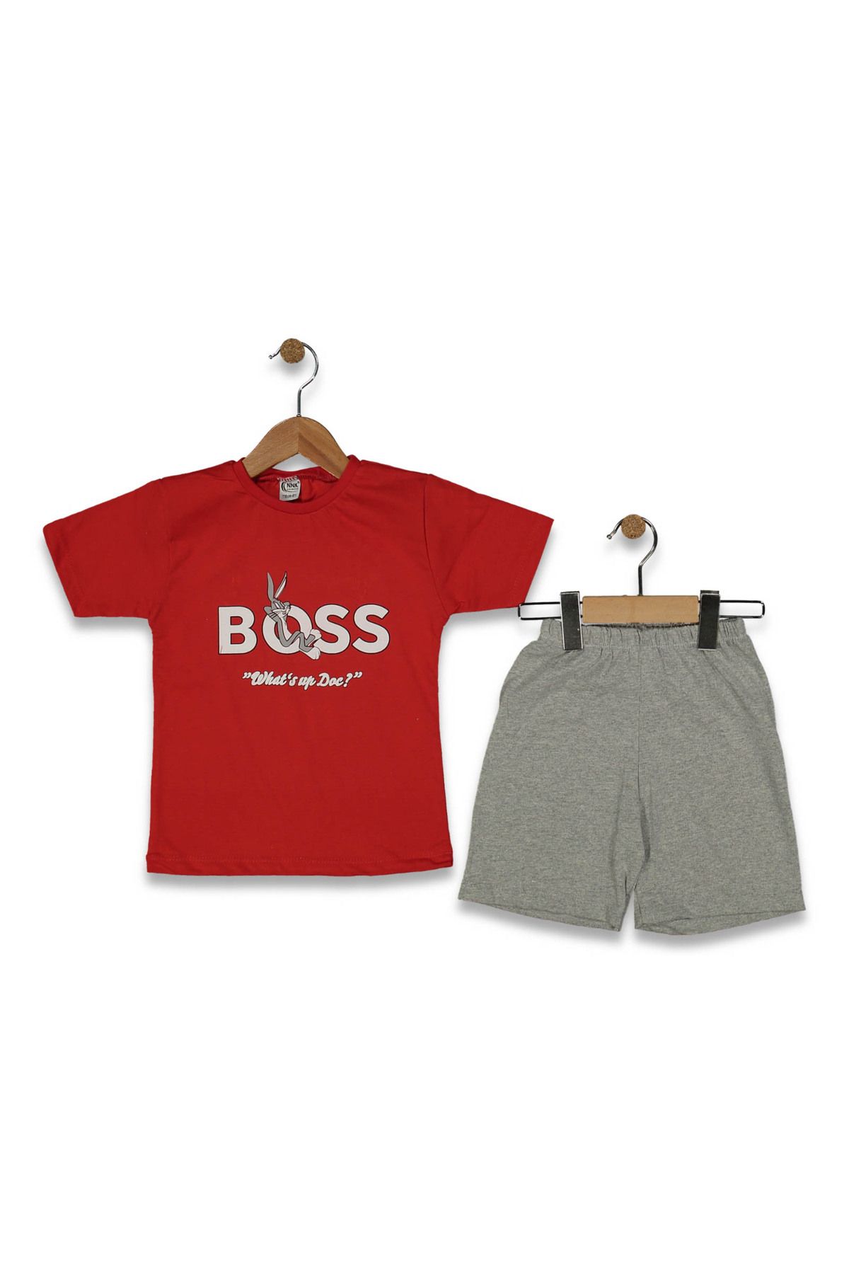 NNK exclusive Boss Baskılı Çocuk Takımı