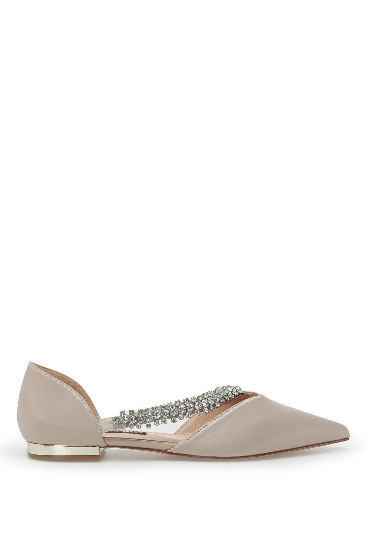 Nine West Elorix Bej Kadın Babet