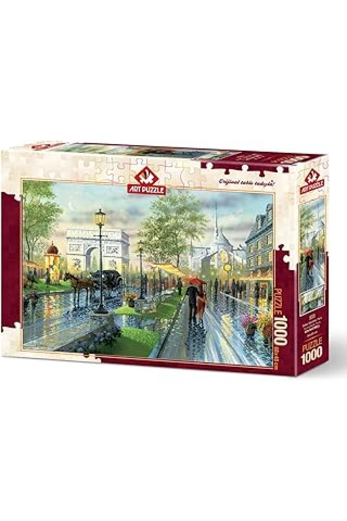 karadağsb Art Puzzle Bahar Gezintisi, Paris 1000 Parça Puzzle