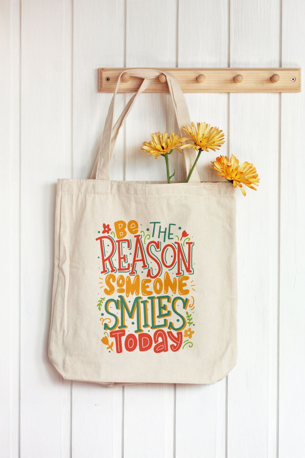 Artavessa Ham Bez Çanta 35X40 Cm - Be The Reason Someone Smiles Today