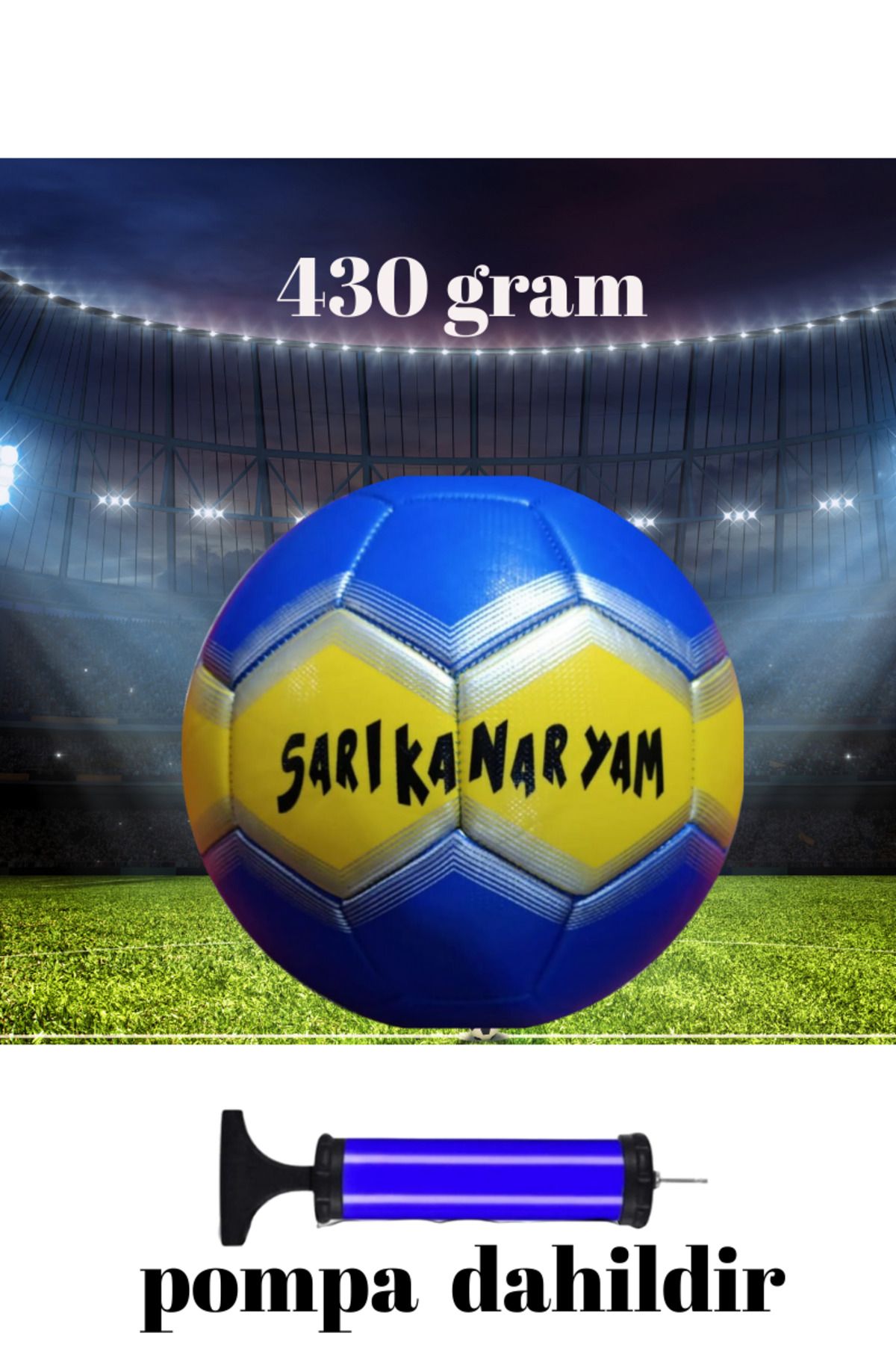 starex Uefa Süperlig Futbol Topu 430 gram Kaliteli Maç Ve Antreman Pompa Hediyeli