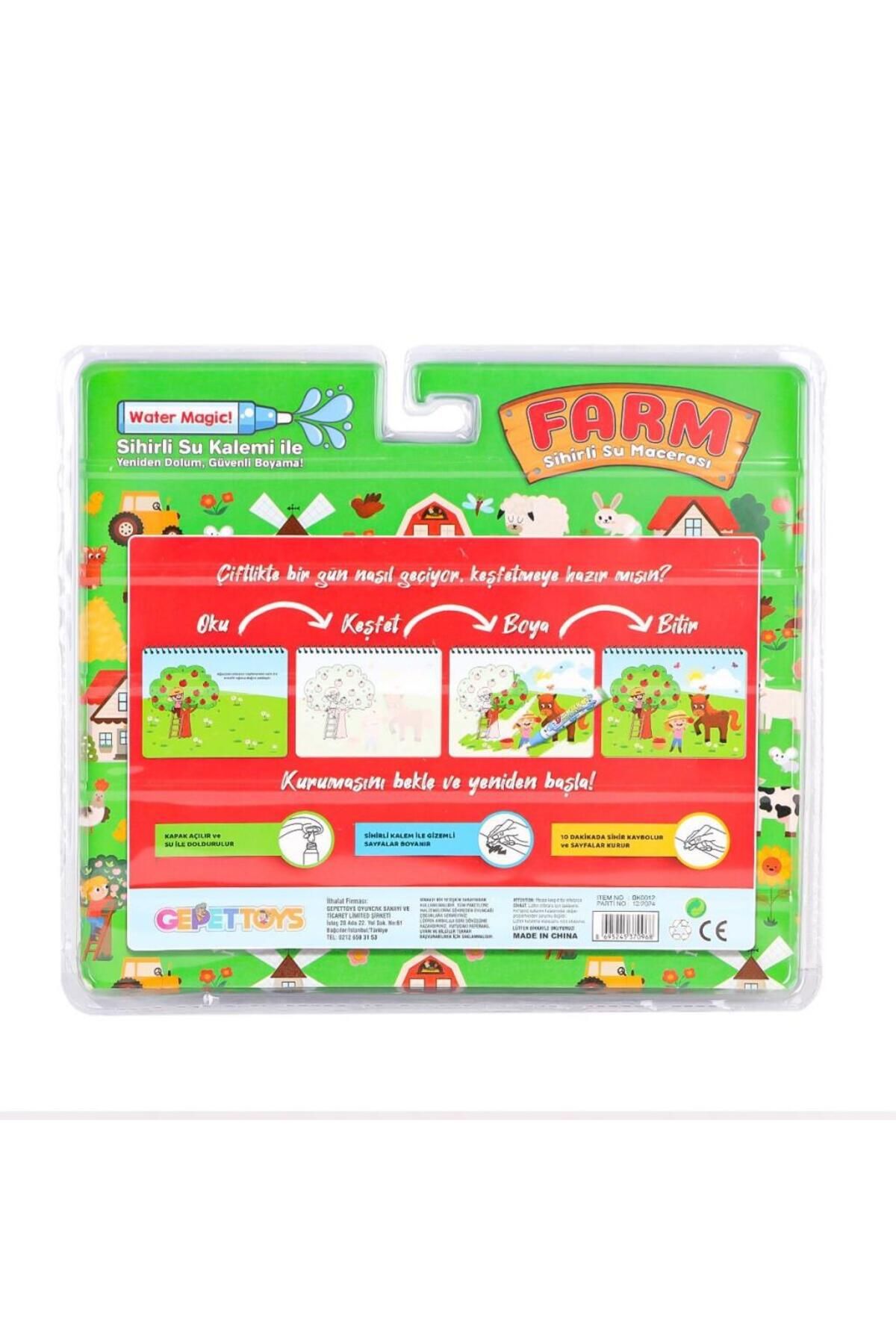 NessiWorld BK012 Sihirli Boyama Kitabı -Gepettoys