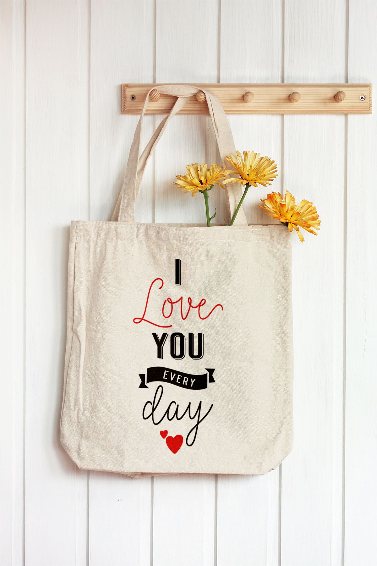 Artavessa Ham Bez Çanta 35X40 Cm - I Love You Every Day