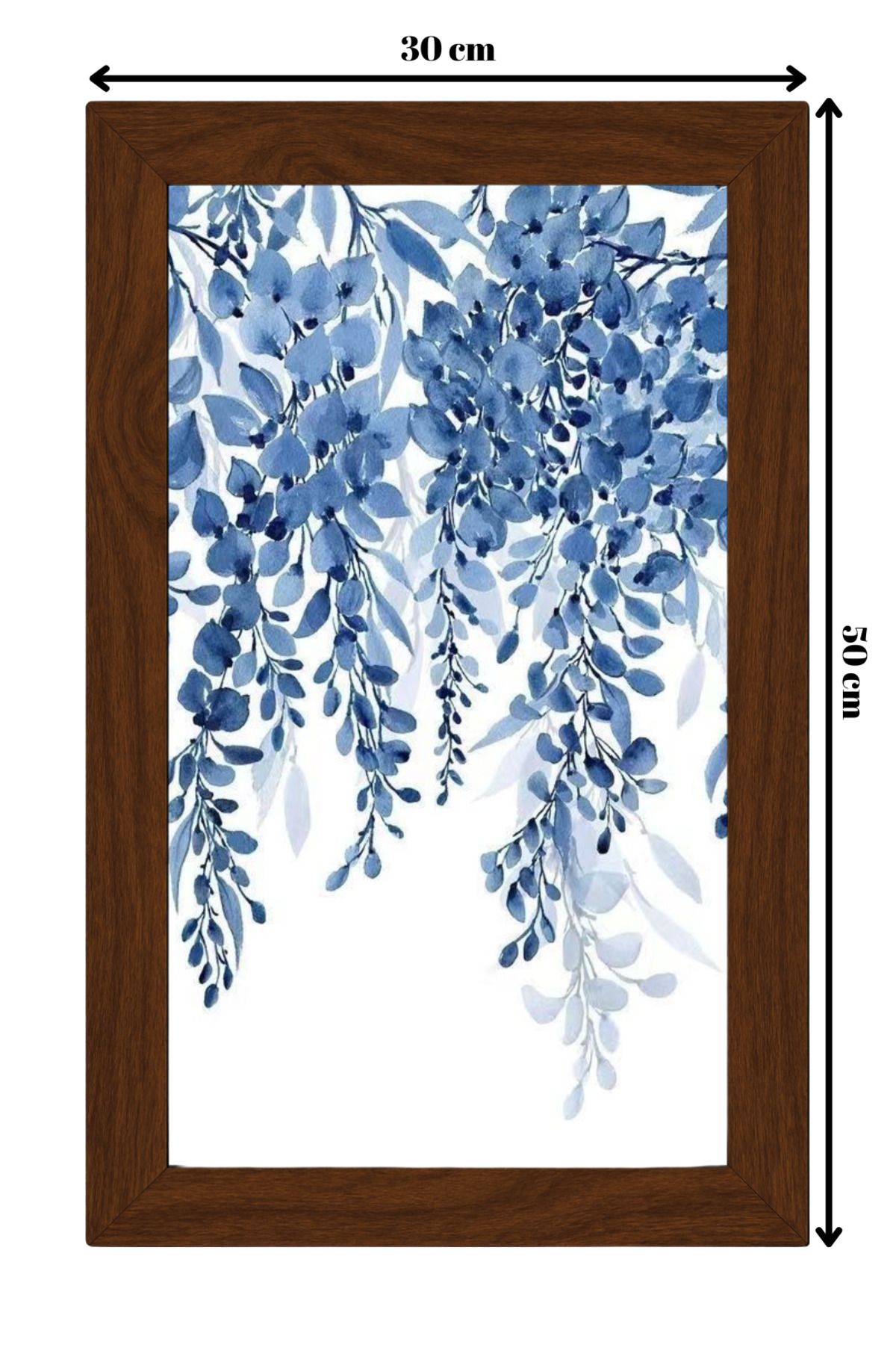 ColorCraft SERAMİK ÜZERİNE AHŞAP ÇERÇEVELİ 30x50cm TABLO NO:71