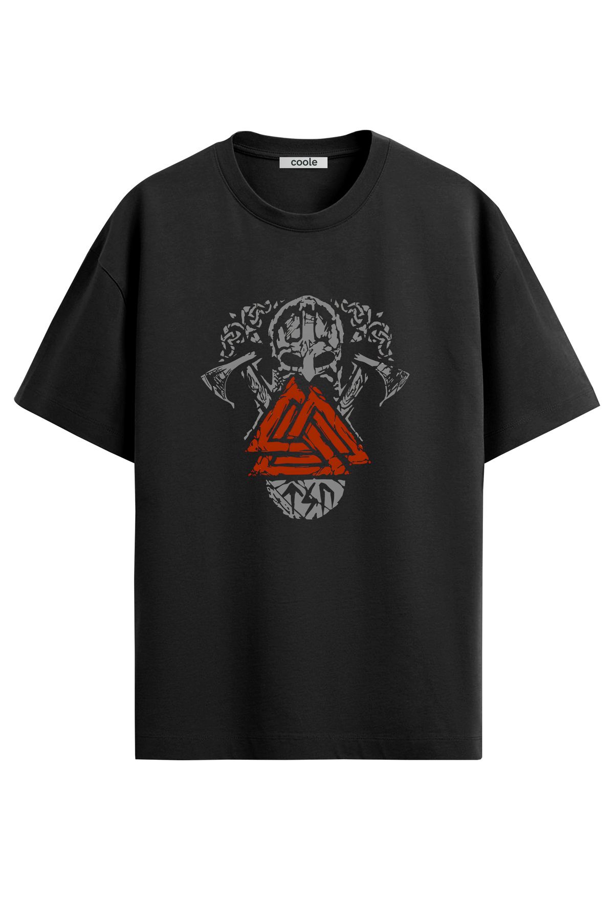 COOLE Viking Serisi Ön Baskılı Erkek T-Shirt
