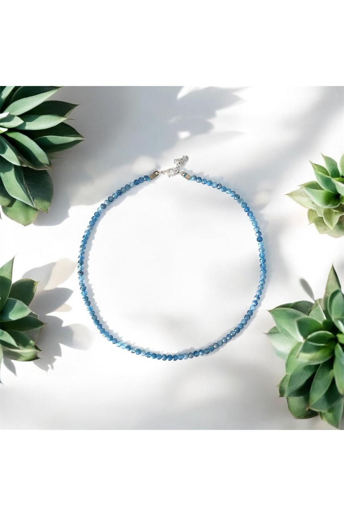PURE NATURAL RARE AQUA MARİN KOLYE