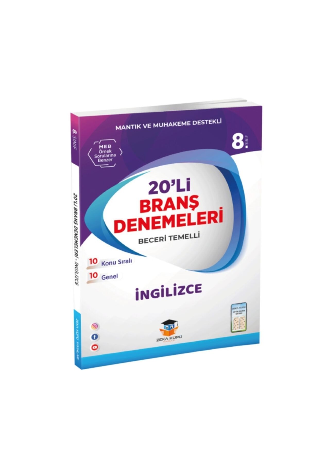 Tudem Yayınları 8 Sınıf Ingilizce 20li Branş Deneme Zekaküpü Yayınları