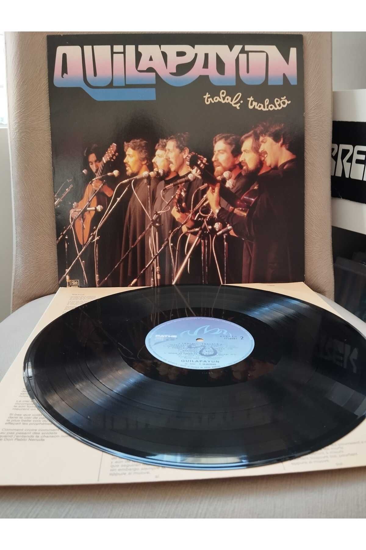Plakperest QUILAPAYUN - Tralali Tralalá - 1984 Fransa Basım 33lük LP Albüm-2.EL