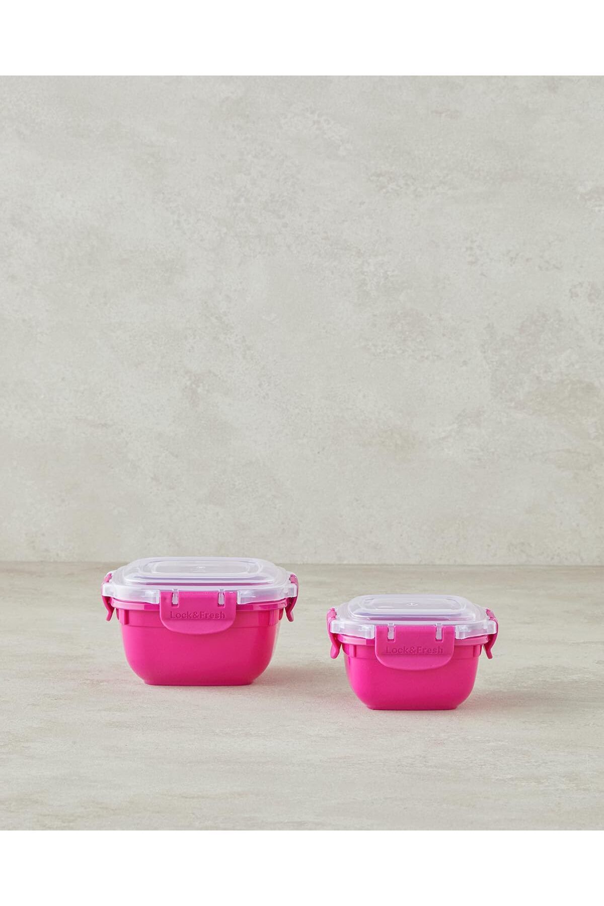 STOREMAX Plastik Saklama Kabı Pembe