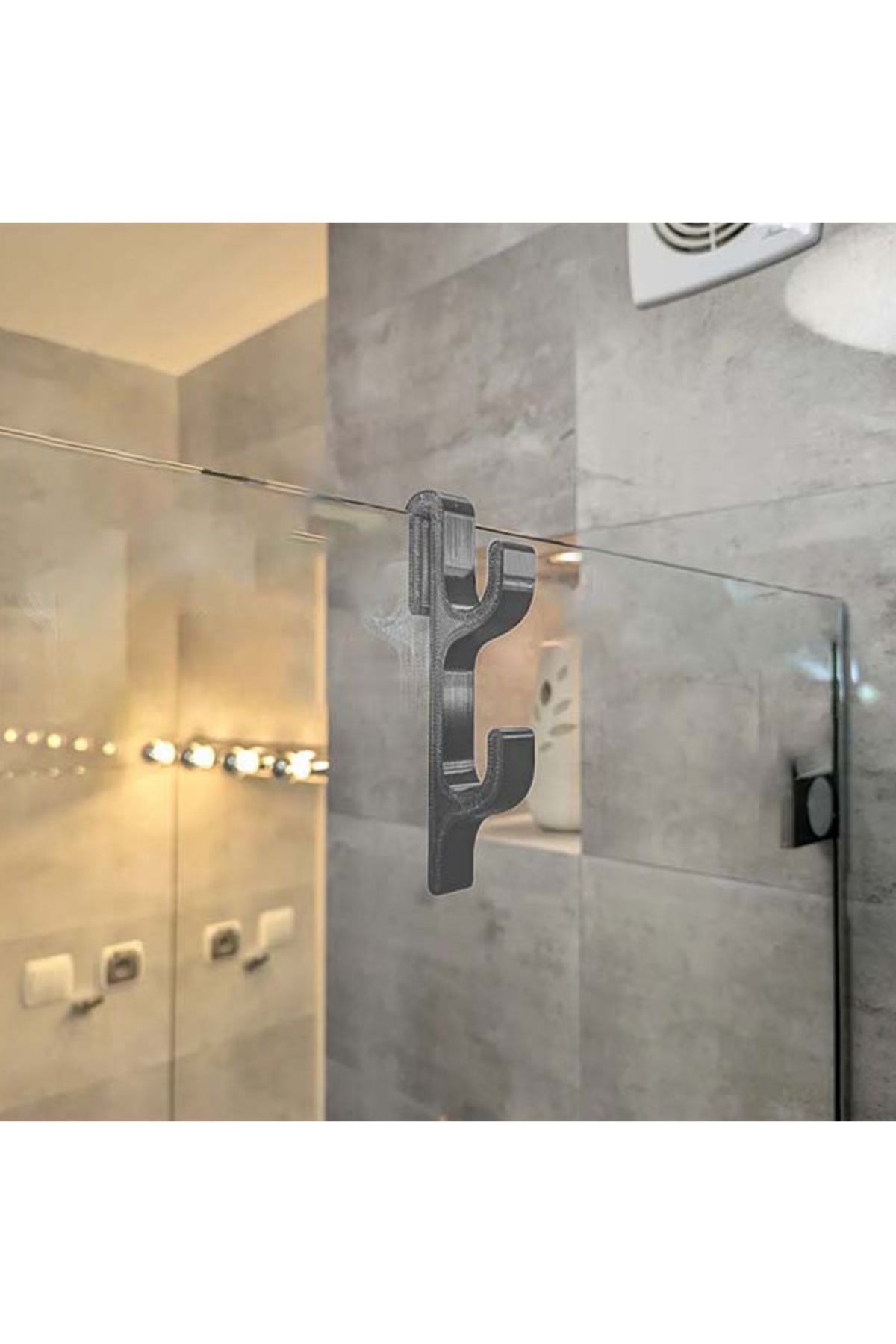 3DECOR Cama Geçmeli Duşakabin Askısı