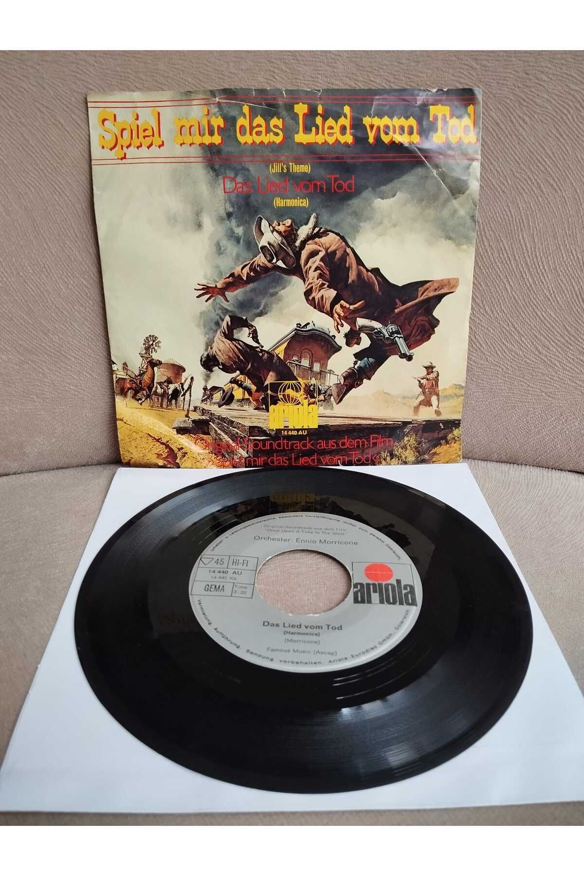 Plakperest Ennio Morricone – Spiel Mir Das Lied Vom Tod - 1969 Almanya Basım 45lik Plak-2.el